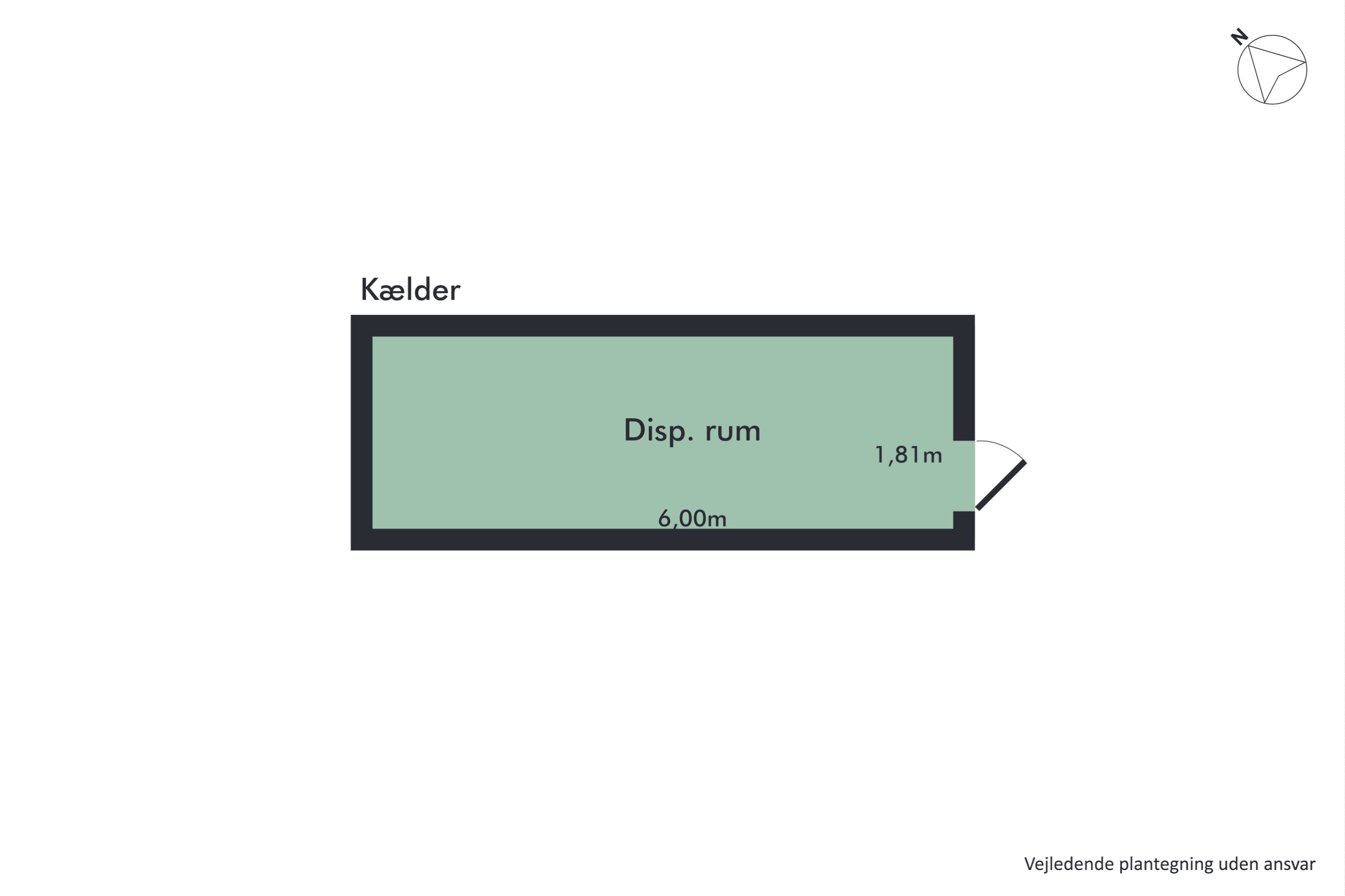 Plantegninger billede af Carl Klitgaards Vej 25, 1. tv., 9400 Nørresundby