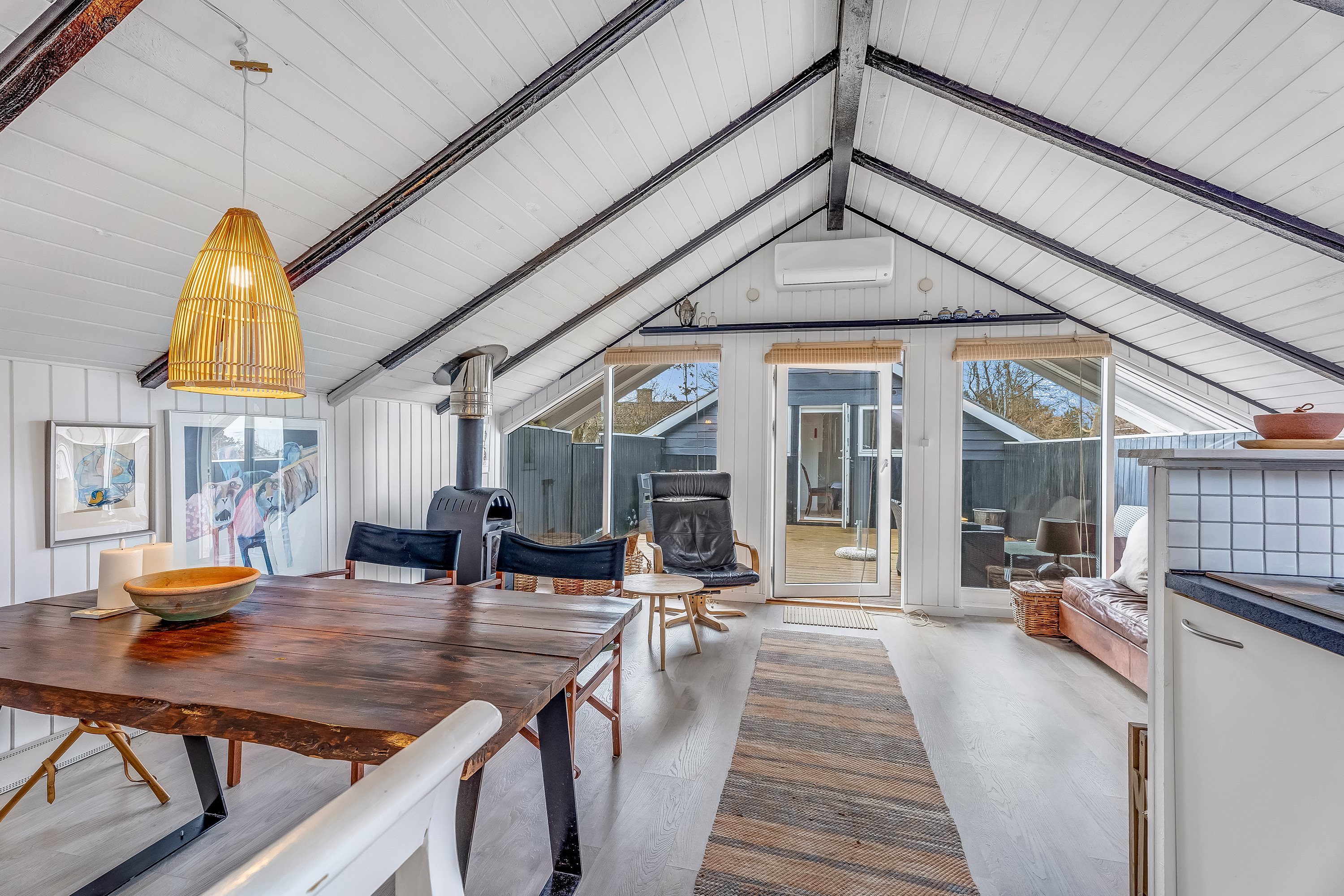 Fremhævet stue billede i fuldskærmstilstand. Billede af Smedestræde 3, Hummingen, 4983 Dannemare