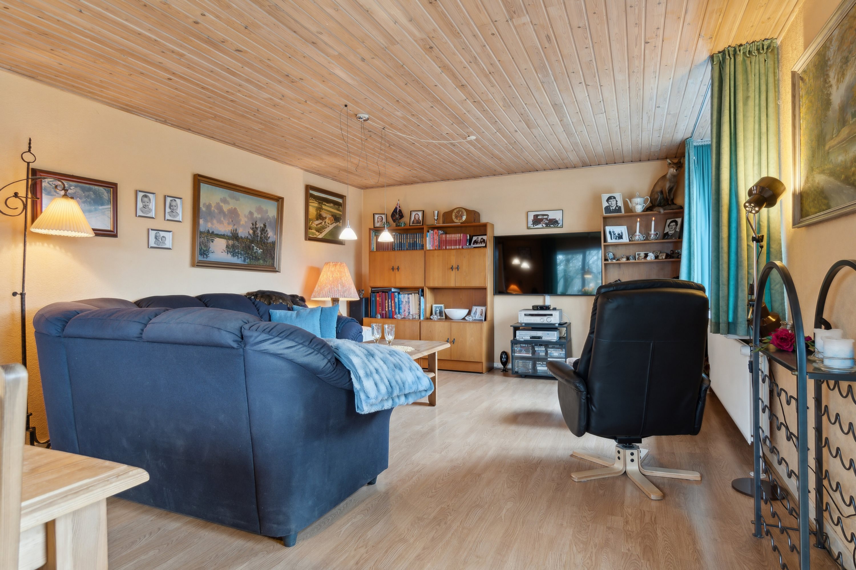 Fremhævet stue billede i fuldskærmstilstand. Billede af Kirkegade 5, 5884 Gudme