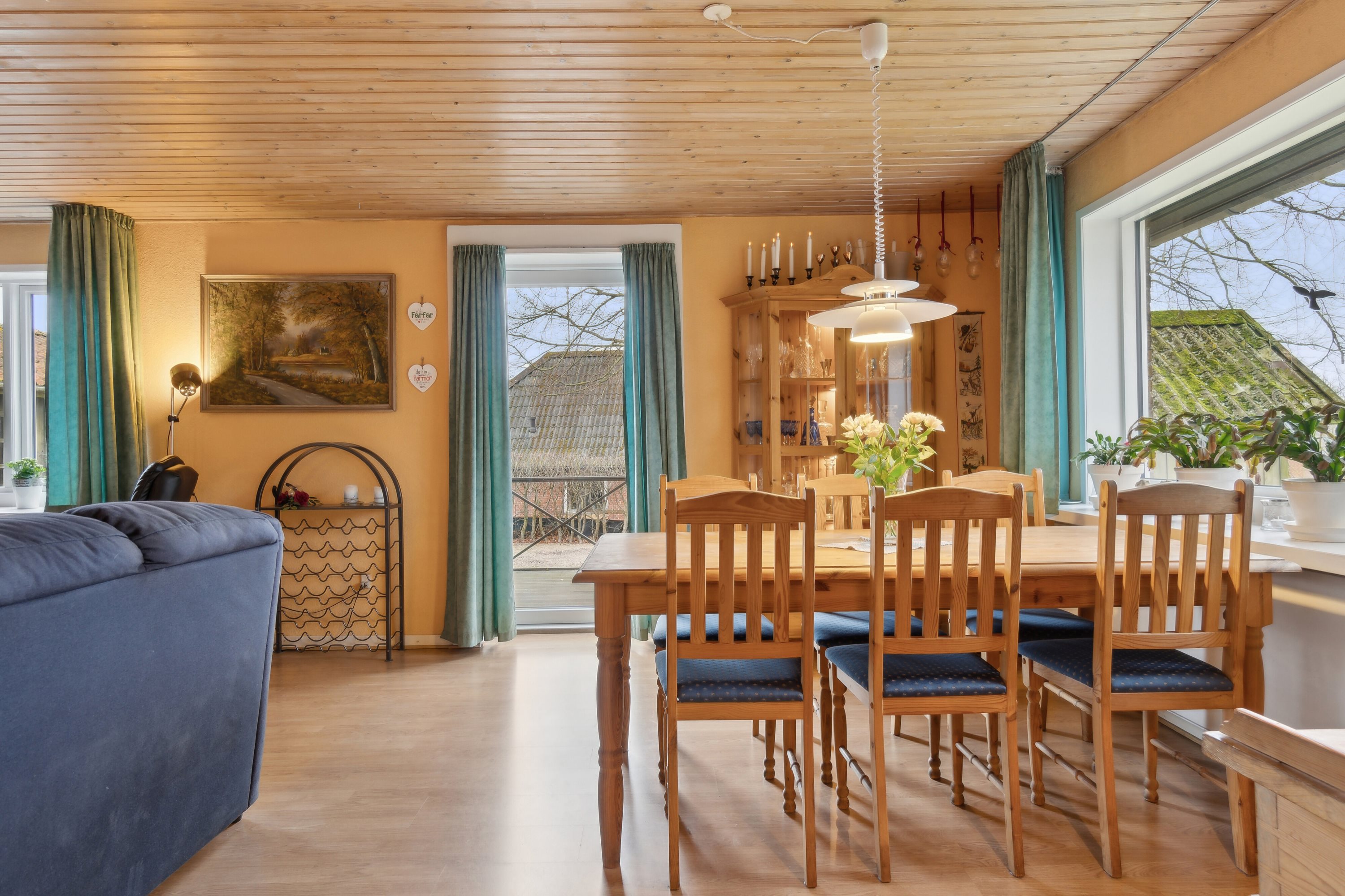 Fremhævet spisestue billede i fuldskærmstilstand. Billede af Kirkegade 5, 5884 Gudme