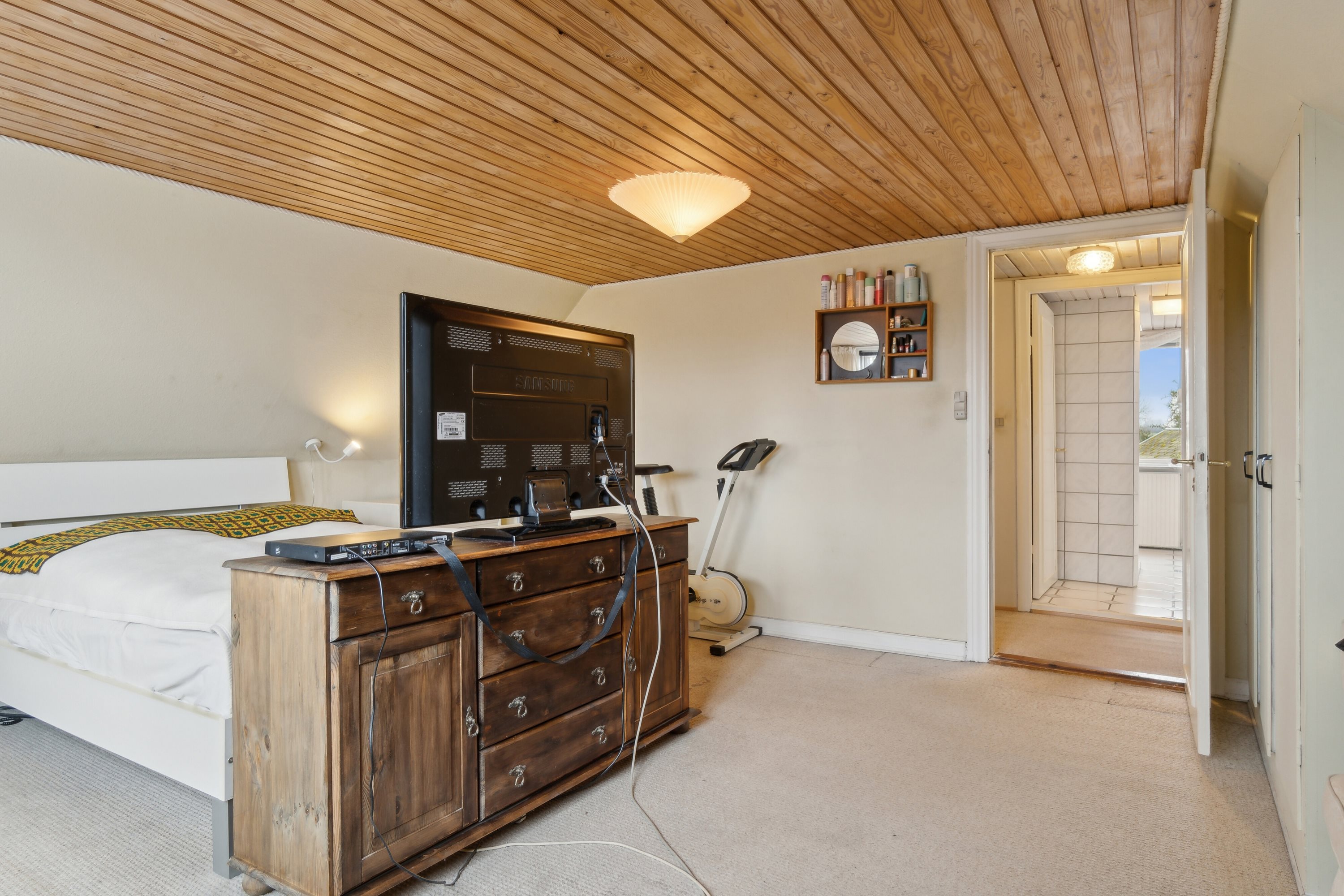 Fremhævet soveværelse billede i fuldskærmstilstand. Billede af Kirkegade 5, 5884 Gudme