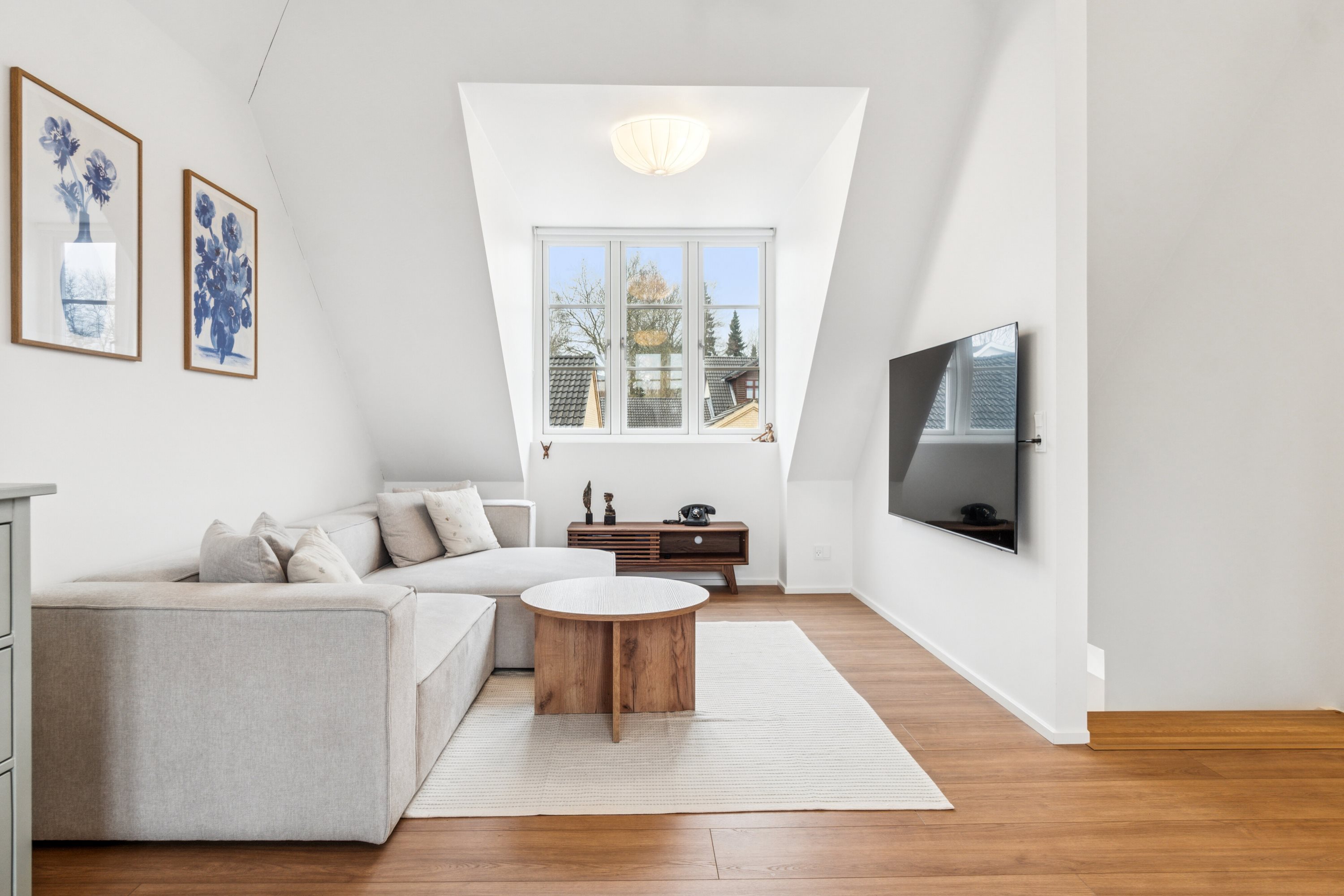 Fremhævet stue billede i fuldskærmstilstand. Billede af Skådevej 5, Skåde, 8270 Højbjerg