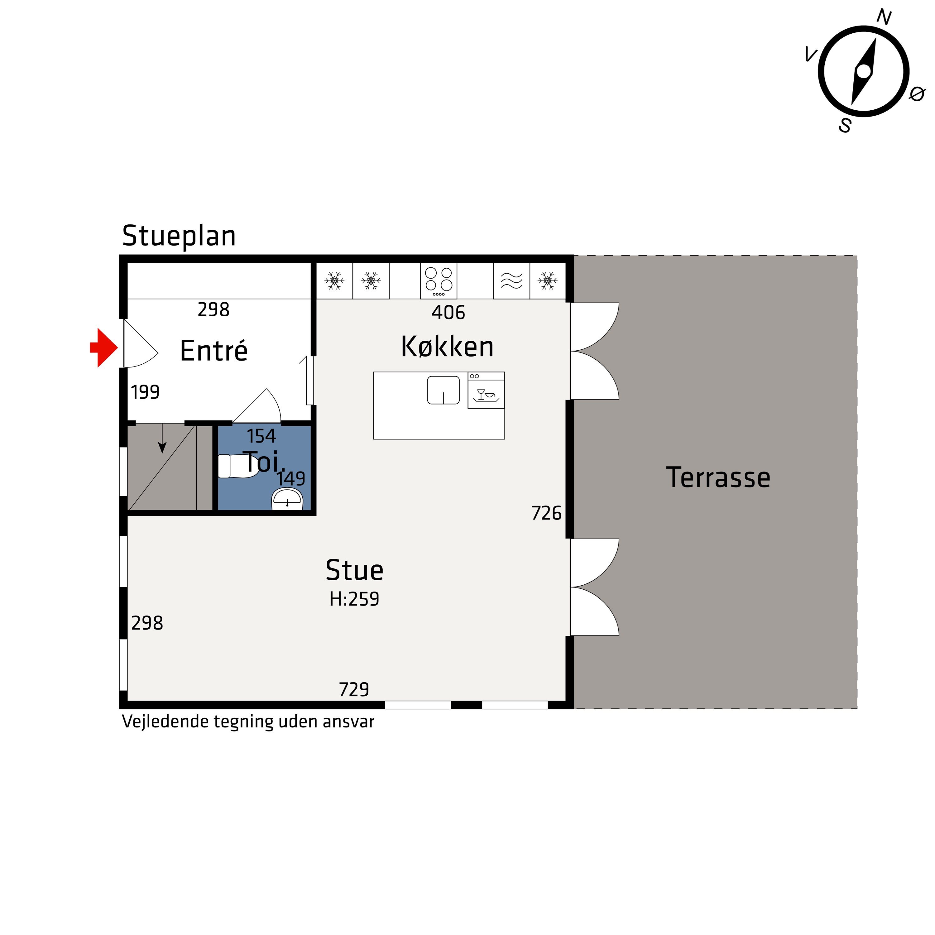 Plantegninger billede af Skådevej 5, Skåde, 8270 Højbjerg