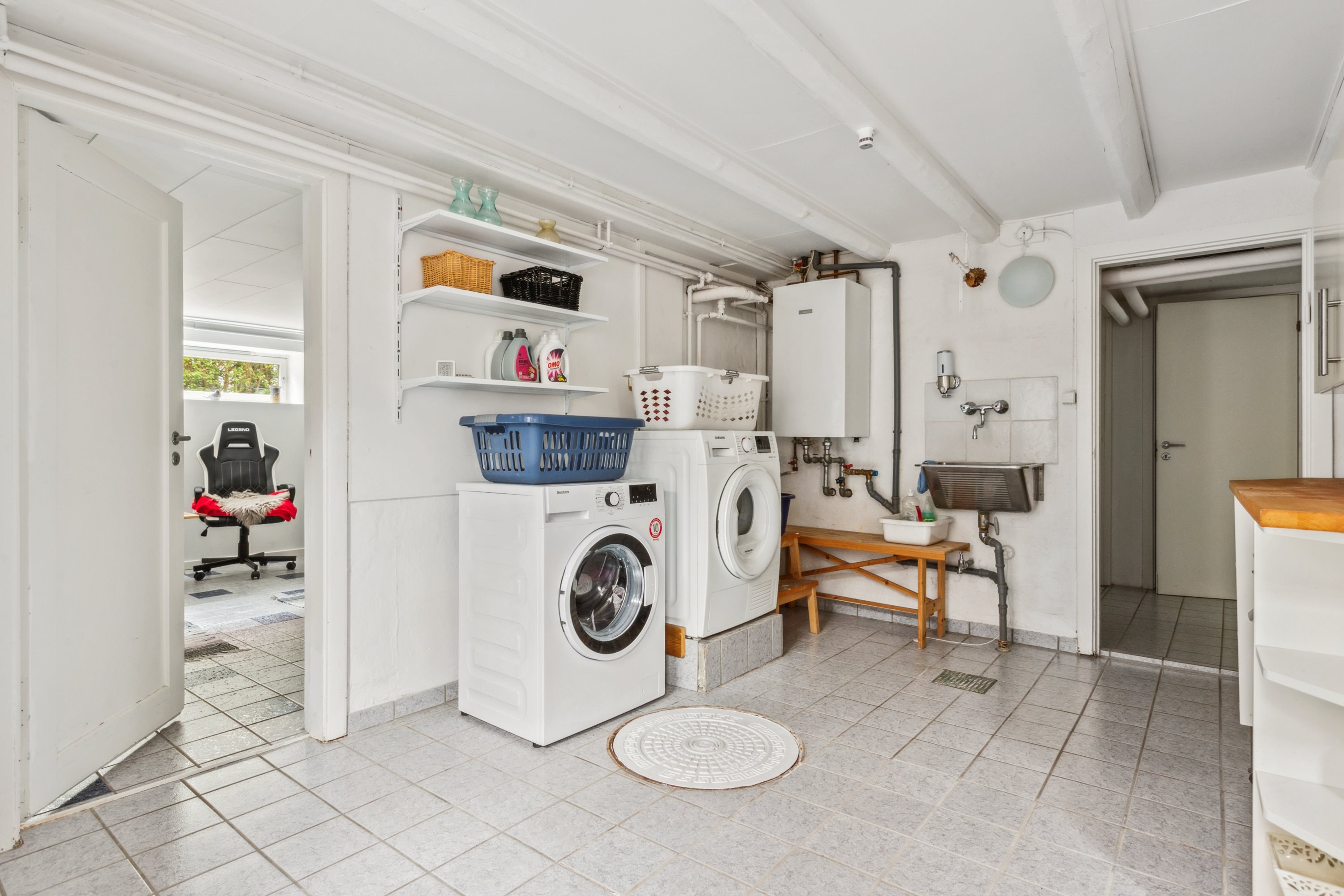 Fremhævet badeværelse billede i fuldskærmstilstand. Billede af Sophus Falcks Alle 13, 2791 Dragør