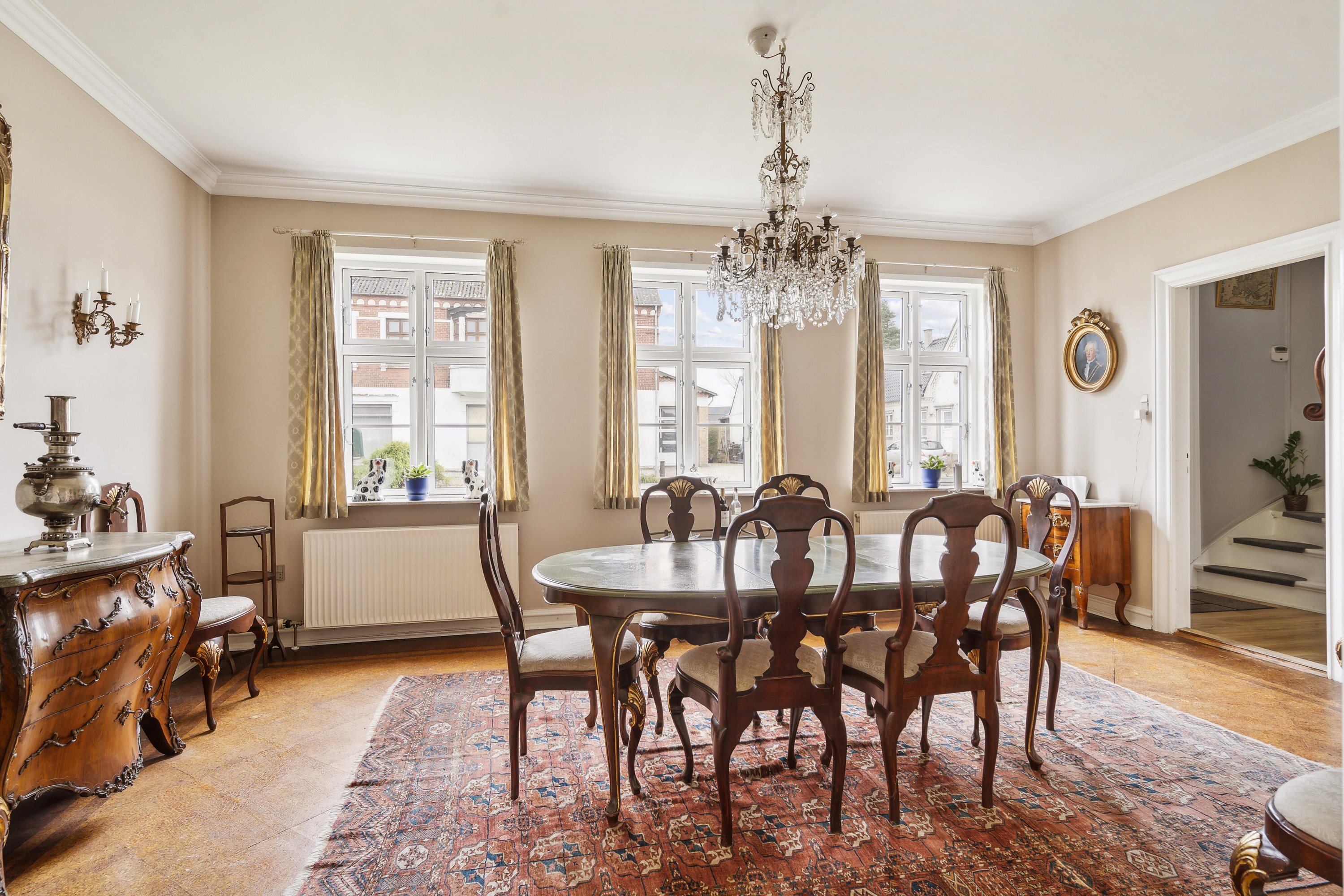 Fremhævet spisestue billede i fuldskærmstilstand. Billede af Odensevej 14, Verninge, 5690 Tommerup