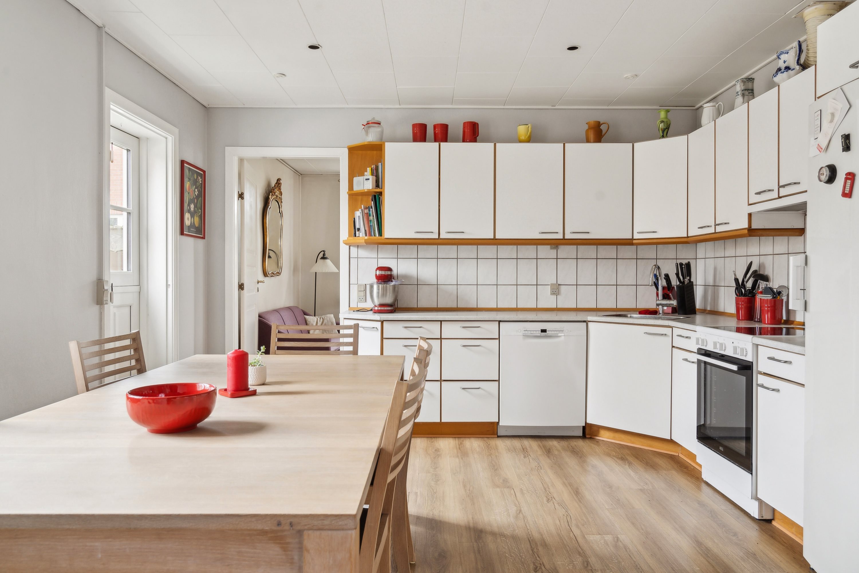 Fremhævet køkken billede i fuldskærmstilstand. Billede af Odensevej 14, Verninge, 5690 Tommerup