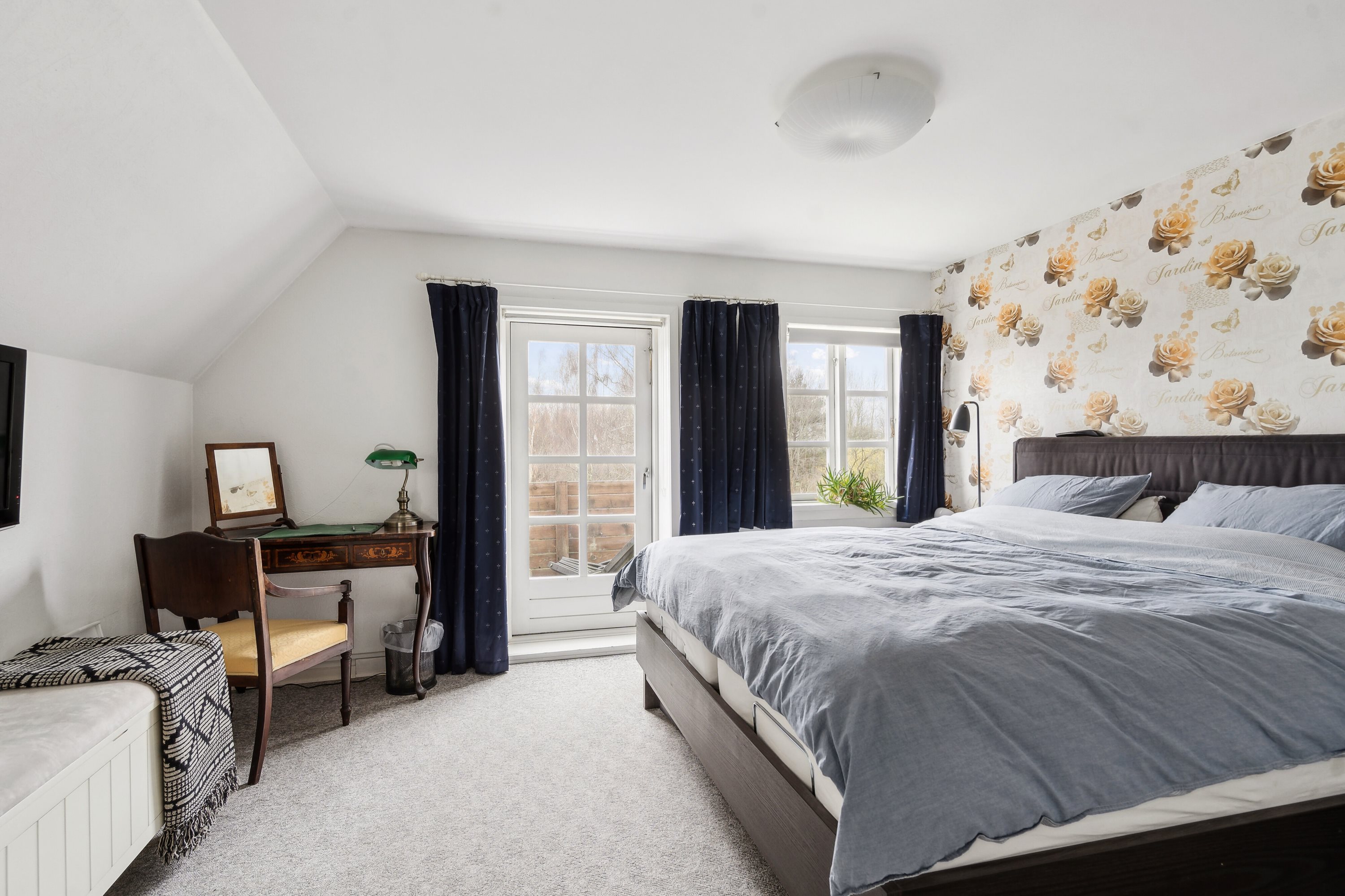 Fremhævet soveværelse billede i fuldskærmstilstand. Billede af Odensevej 14, Verninge, 5690 Tommerup