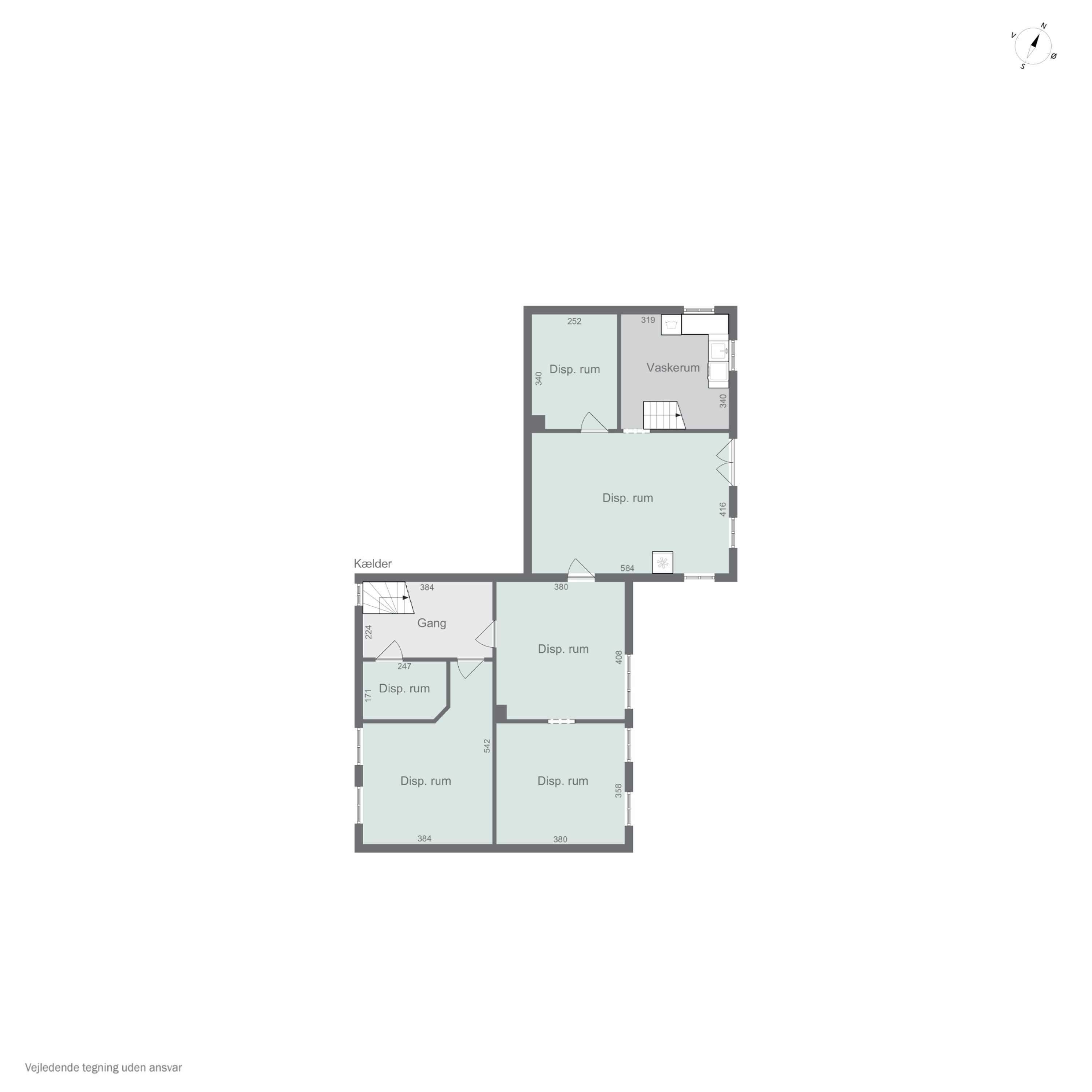 Plantegninger billede af Odensevej 14, Verninge, 5690 Tommerup