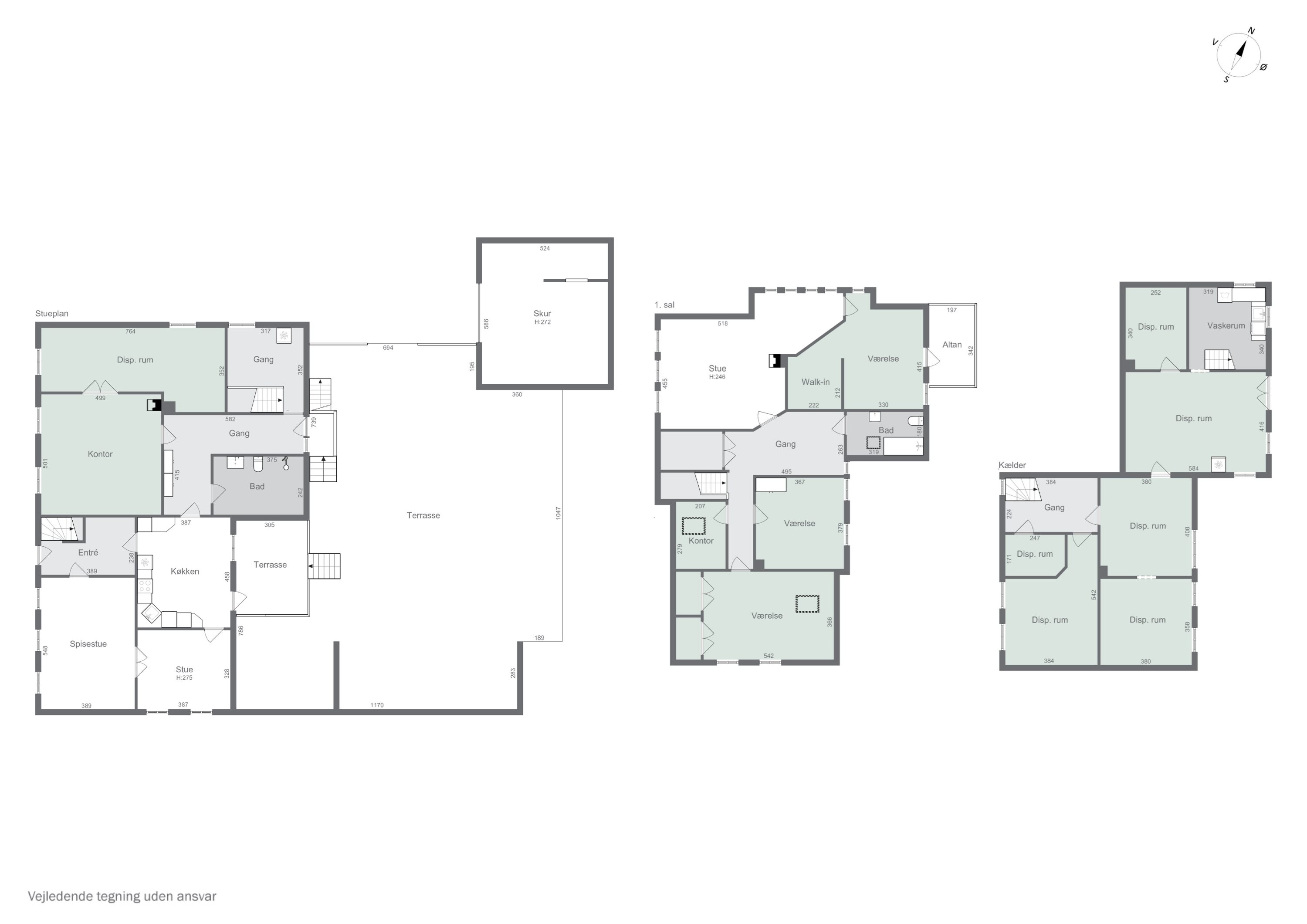 Plantegninger billede af Odensevej 14, Verninge, 5690 Tommerup