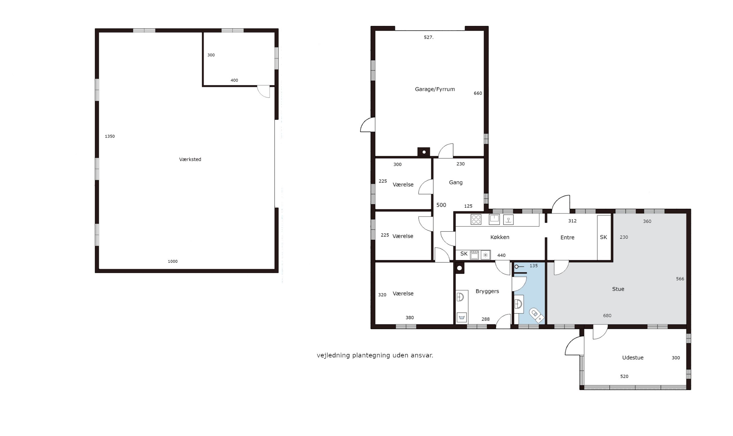 Plantegninger billede af Hjortegyden 5, Hjerup, 5560 Aarup