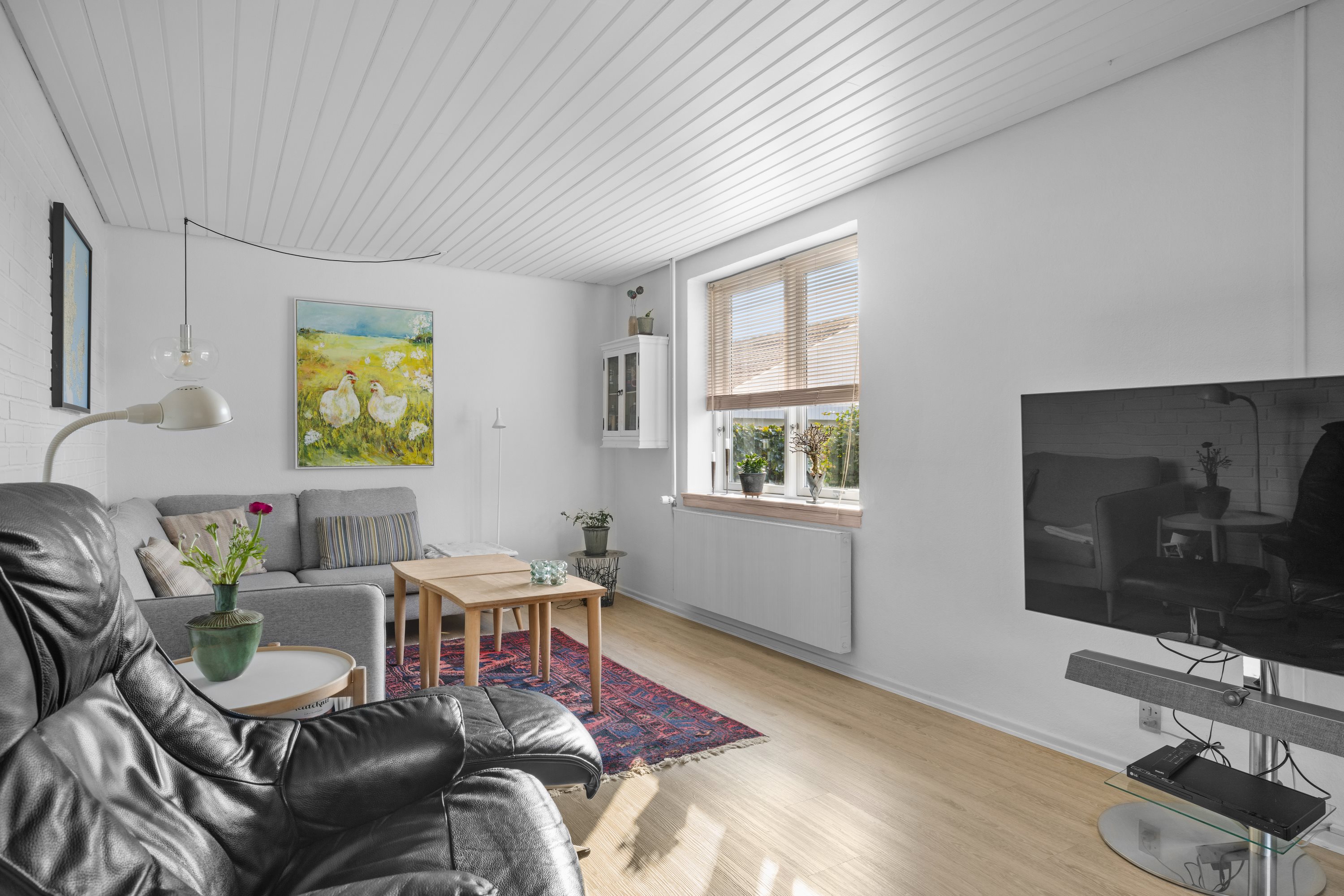 Fremhævet stue billede i fuldskærmstilstand. Billede af Dauretoften 2, Svanninge, 5600 Faaborg