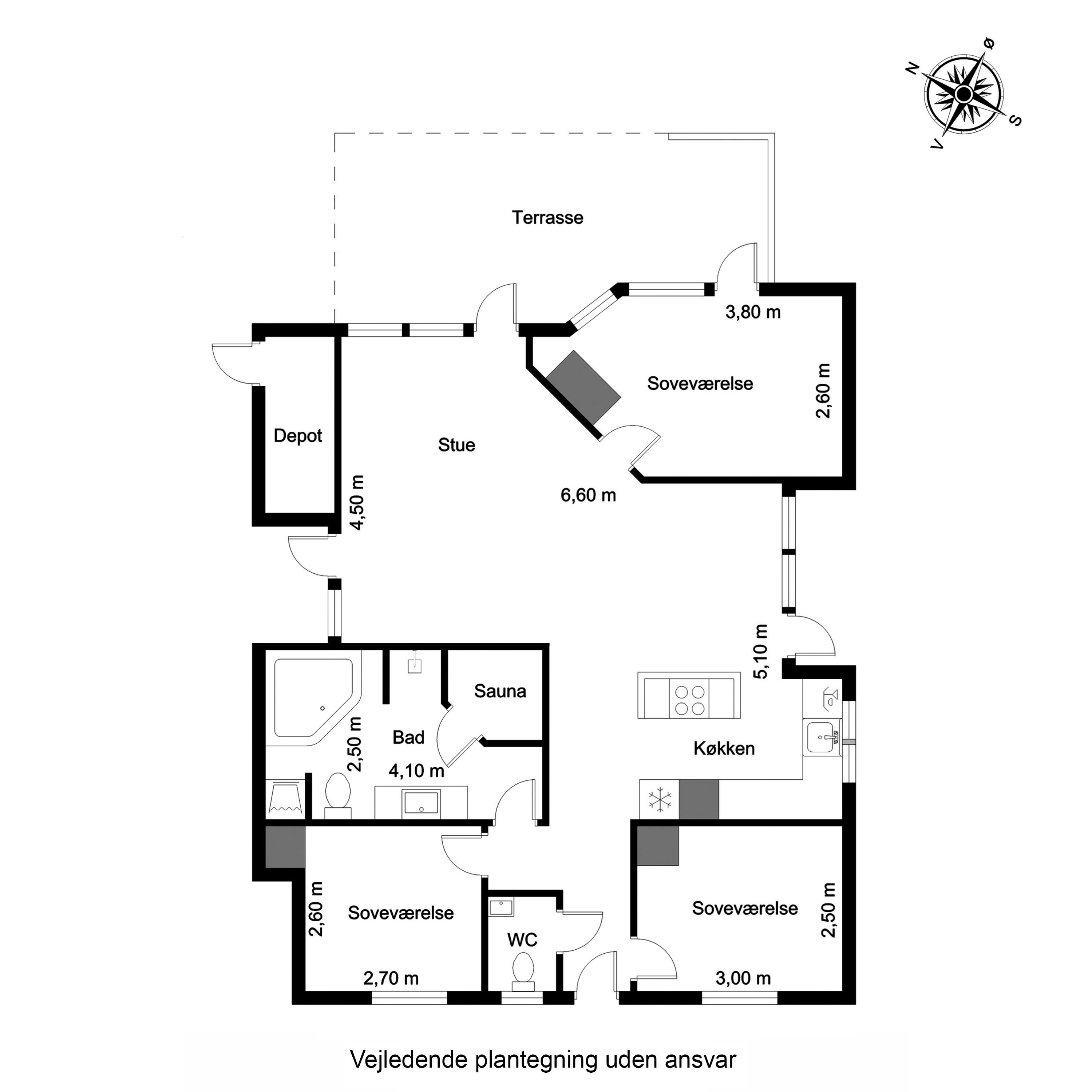 Plantegninger billede af Klitengene 1, Thorsminde, 6990 Ulfborg