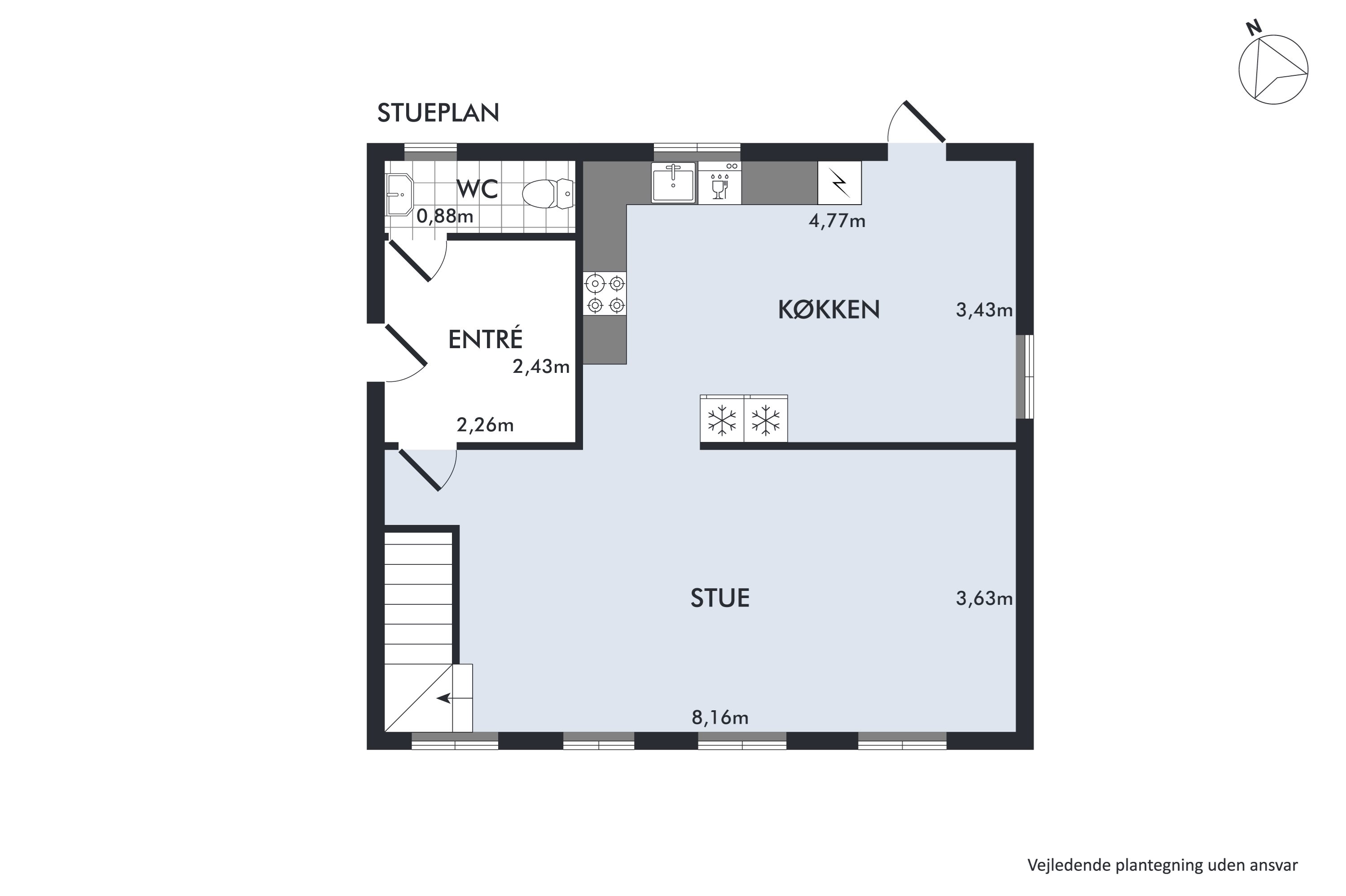 Plantegninger billede af Thylandsvej 45, 7700 Thisted