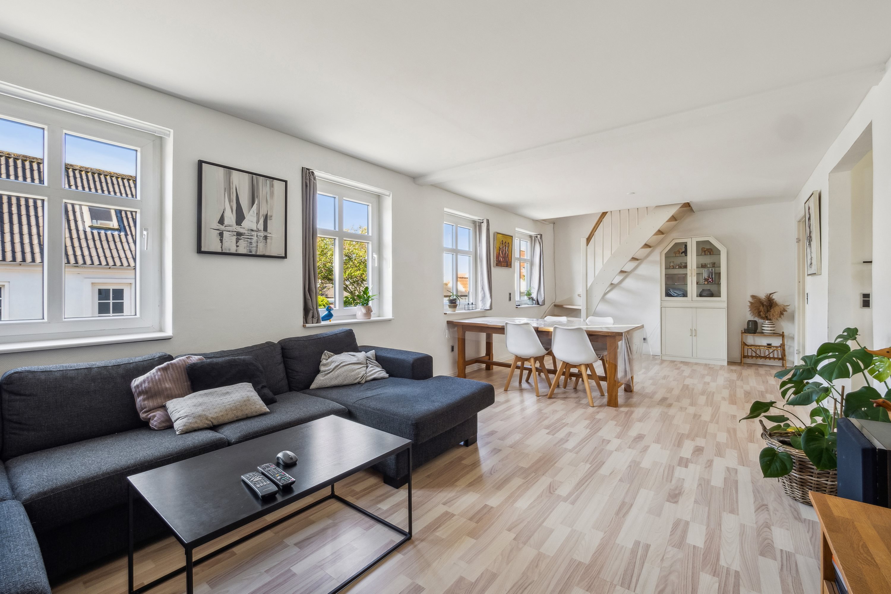 Fremhævet stue billede i fuldskærmstilstand. Billede af Thylandsvej 45, 7700 Thisted