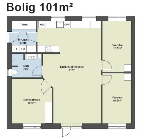Fremhævet  billede i fuldskærmstilstand. Billede af Rynkebyvej 21, Revninge, 5300 Kerteminde