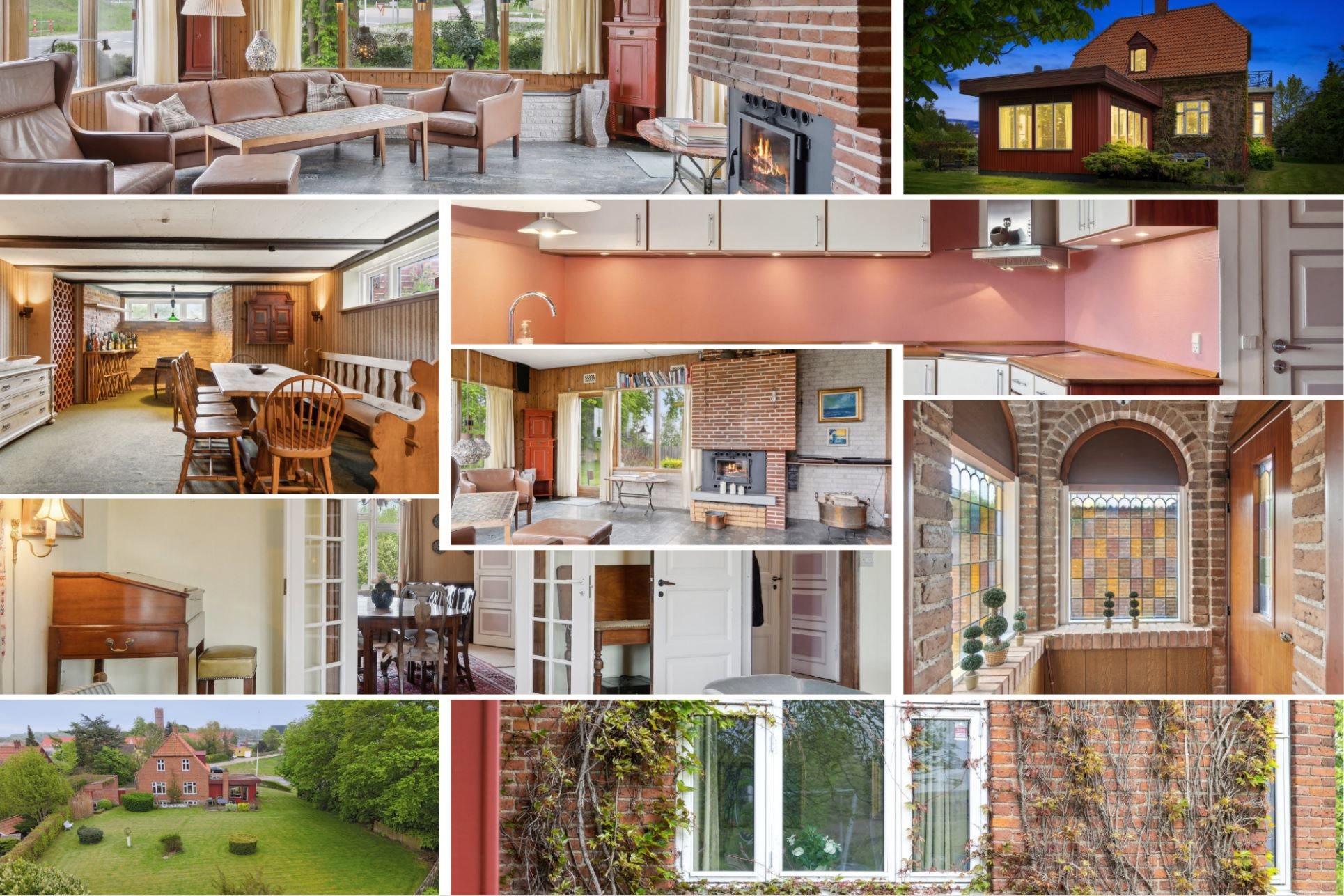 Villa: Collage på Nyledsbakken 40, 4500 Nykøbing Sj