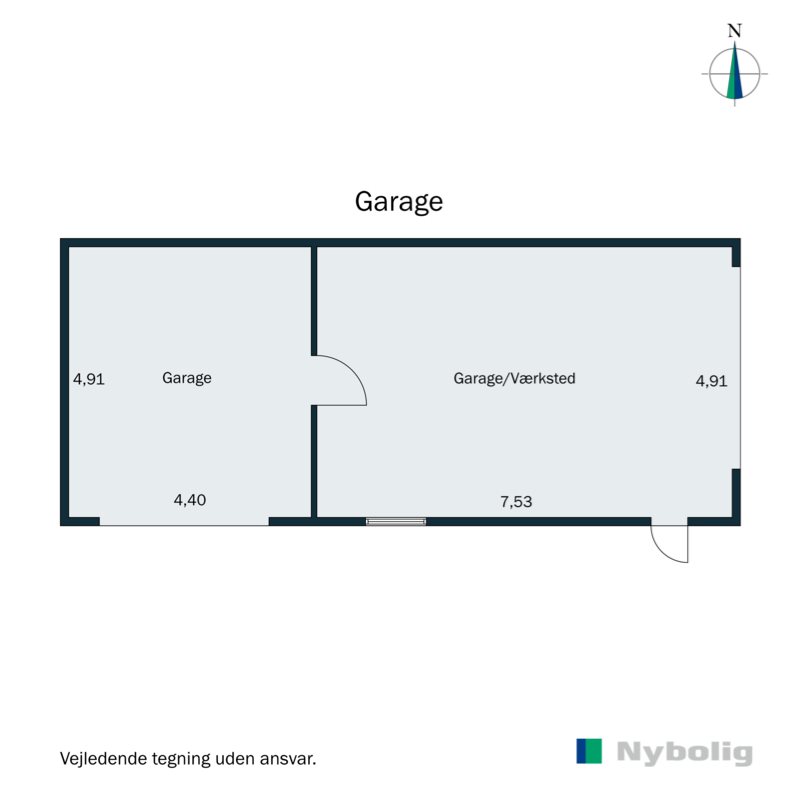 Plantegninger billede af Ribe-Vejle Landevej 67A, 6622 Bække