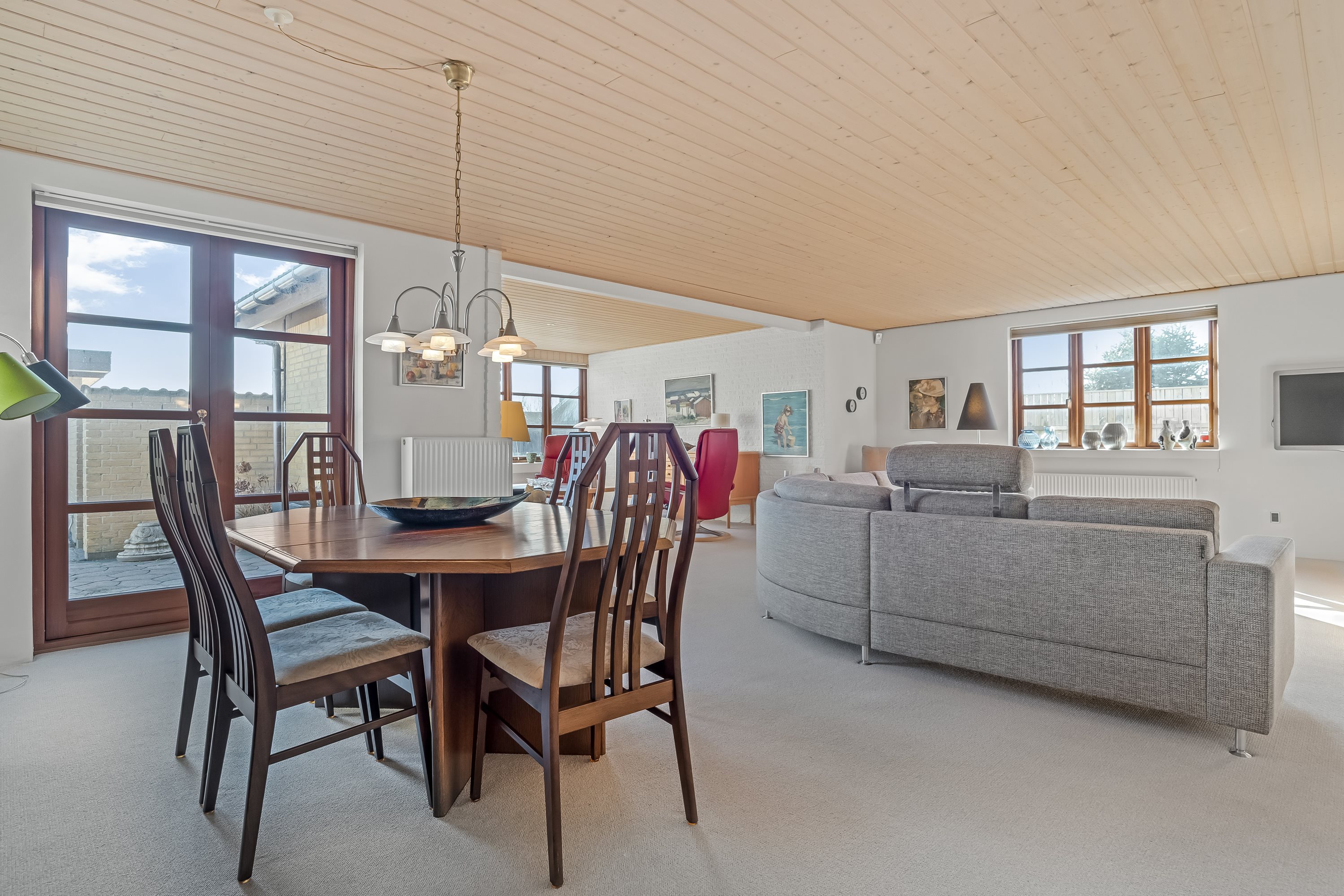 Fremhævet stue billede i fuldskærmstilstand. Billede af Jegindøvej 18, 7680 Thyborøn