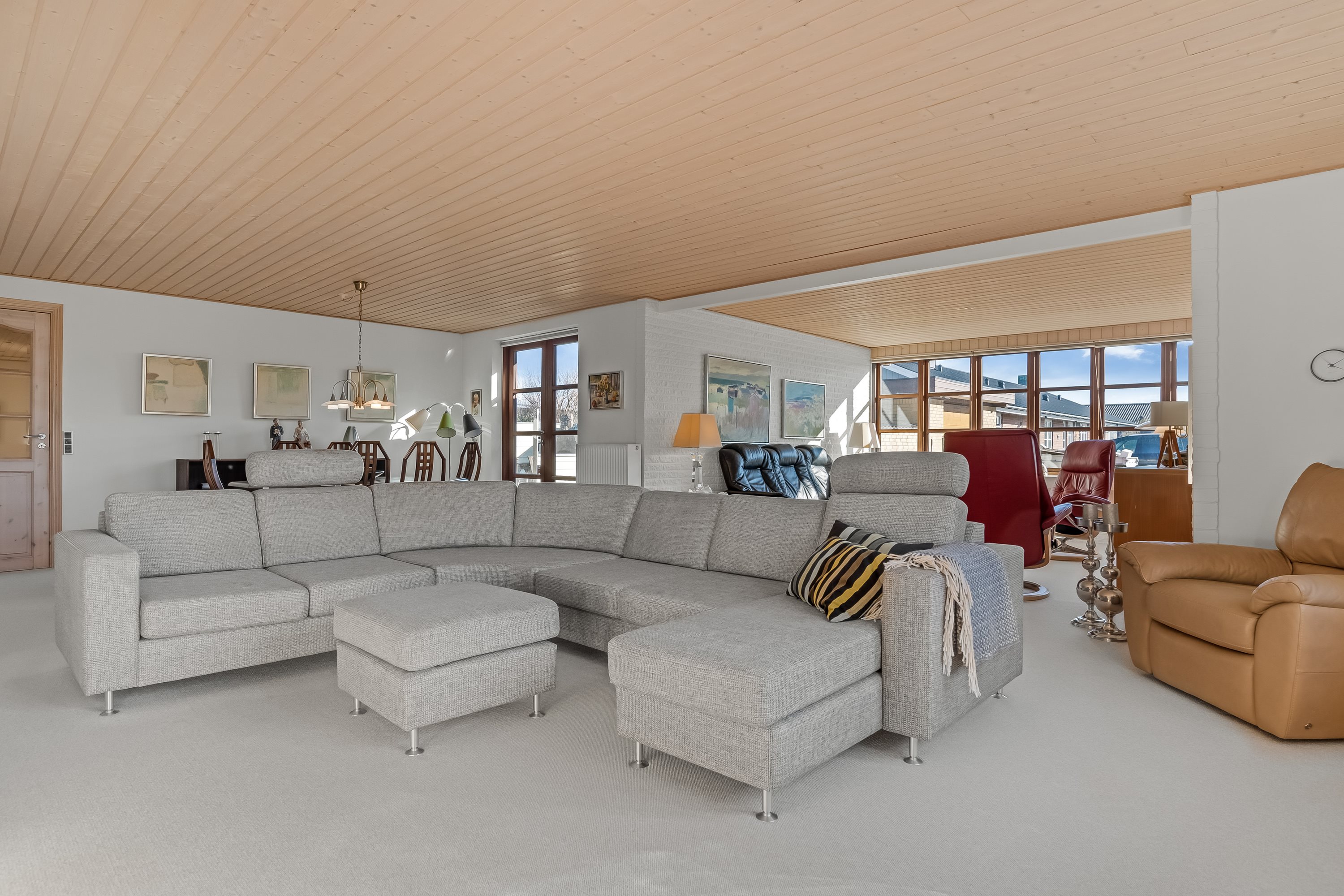 Fremhævet stue billede i fuldskærmstilstand. Billede af Jegindøvej 18, 7680 Thyborøn