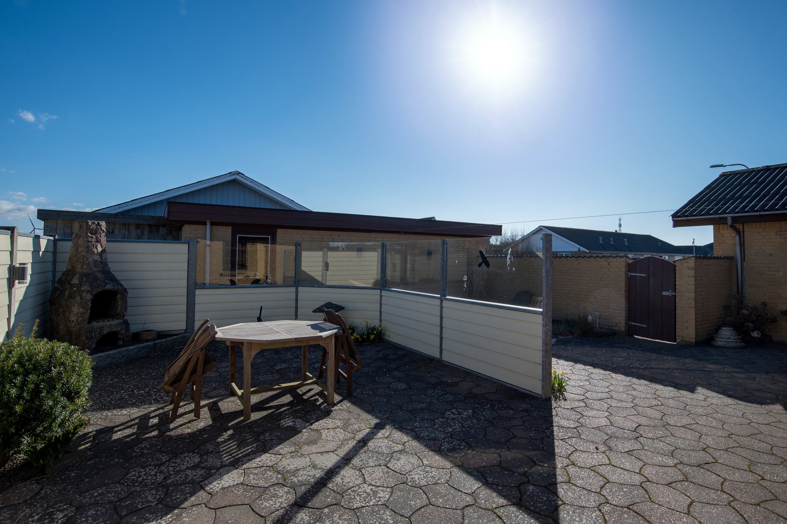 Fremhævet terrasse billede i fuldskærmstilstand. Billede af Jegindøvej 18, 7680 Thyborøn