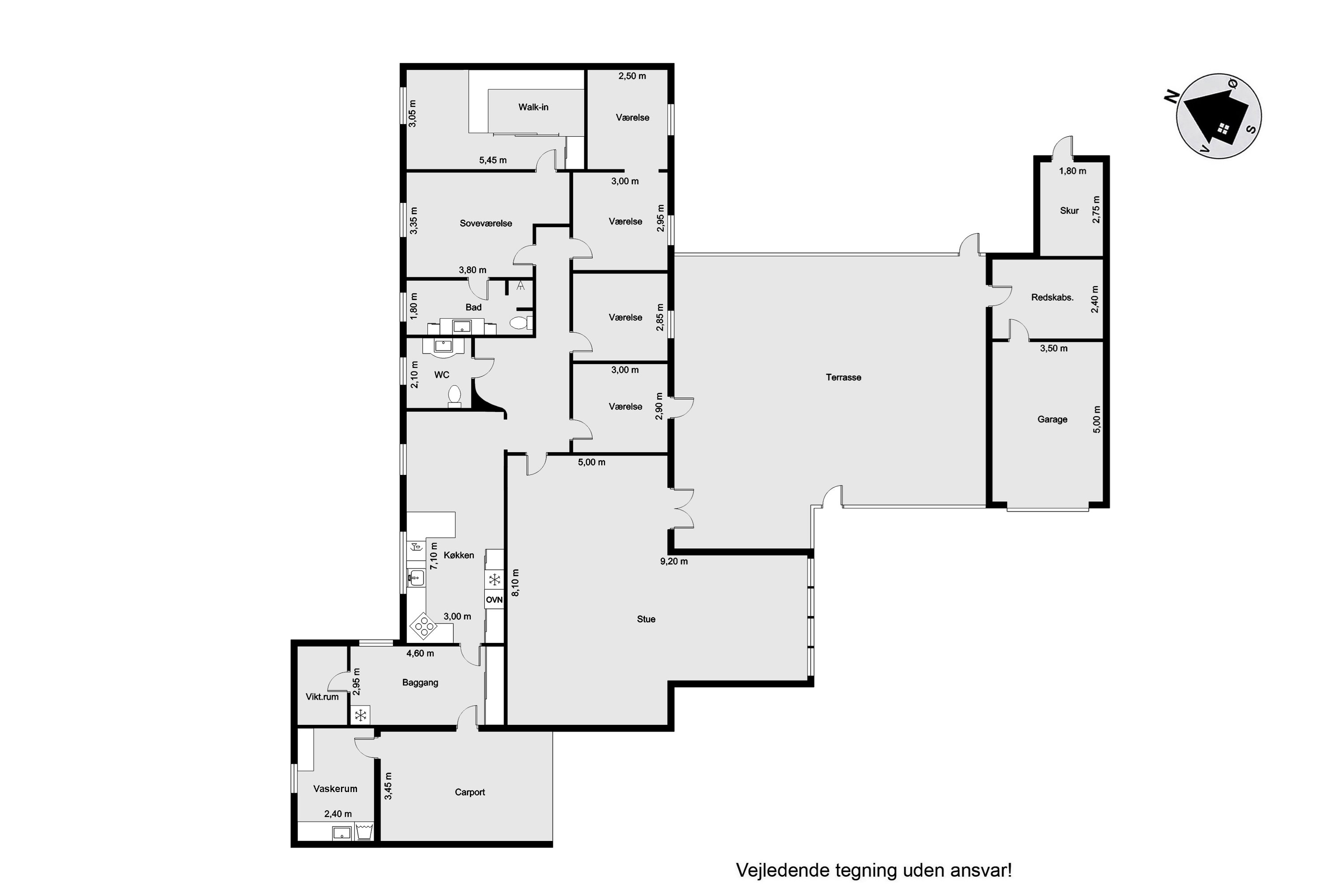 Plantegninger billede af Jegindøvej 18, 7680 Thyborøn