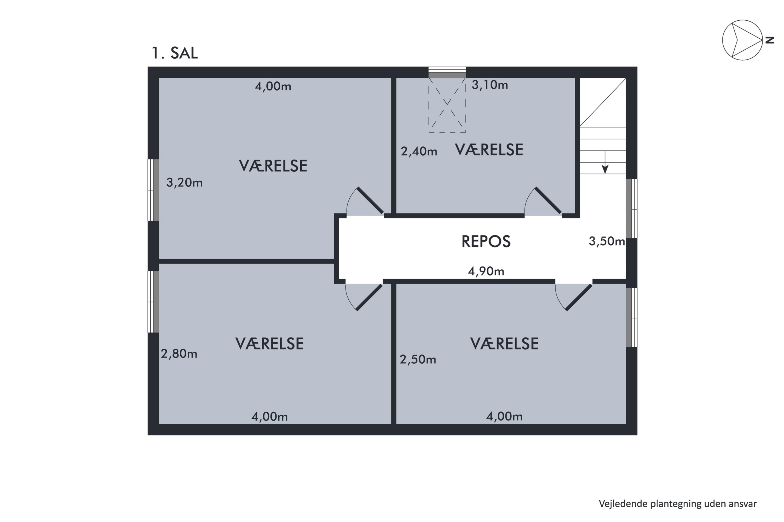 Plantegninger billede af Solsortevej 12, 8860 Ulstrup