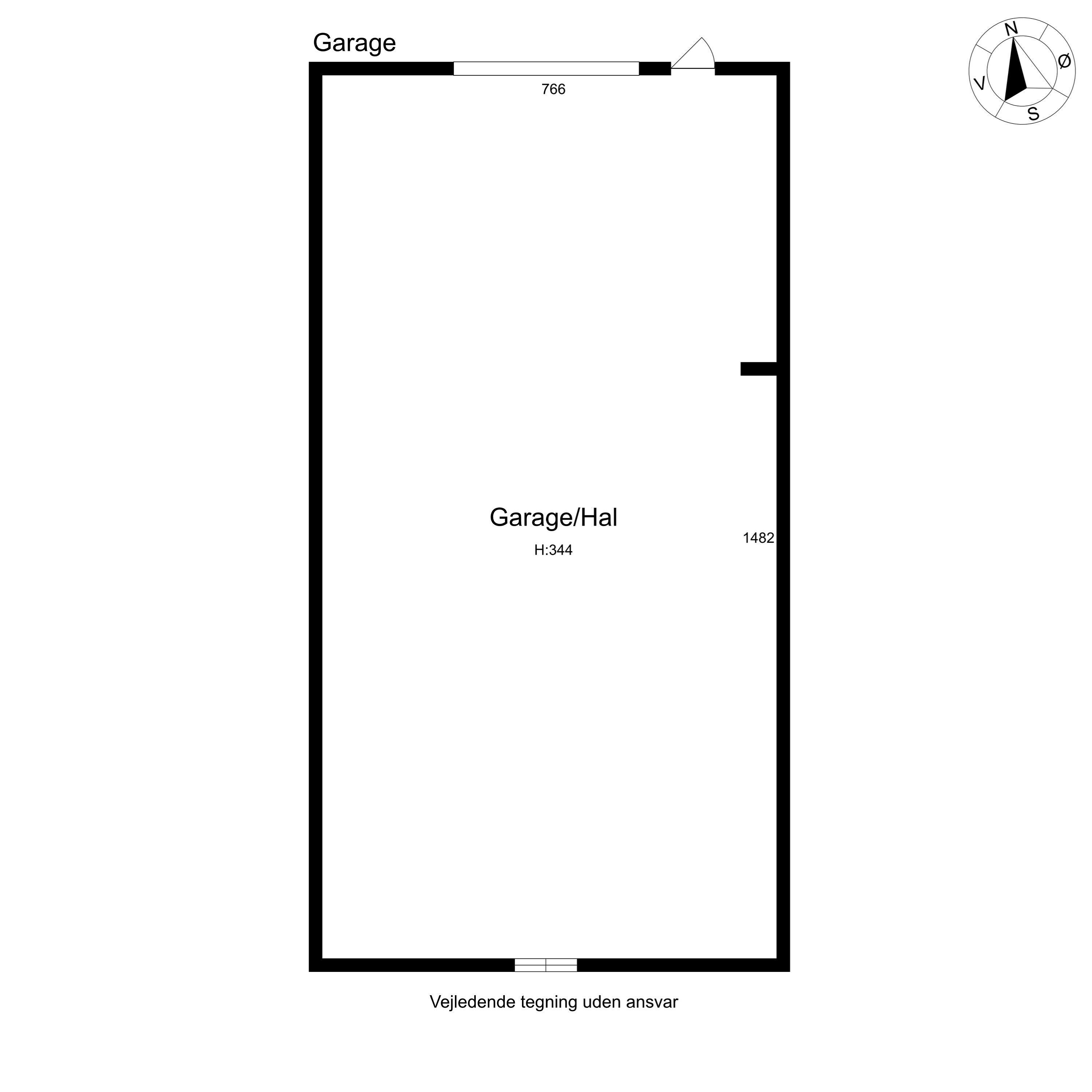 Plantegninger billede af Kirkevej 34, 7741 Frøstrup