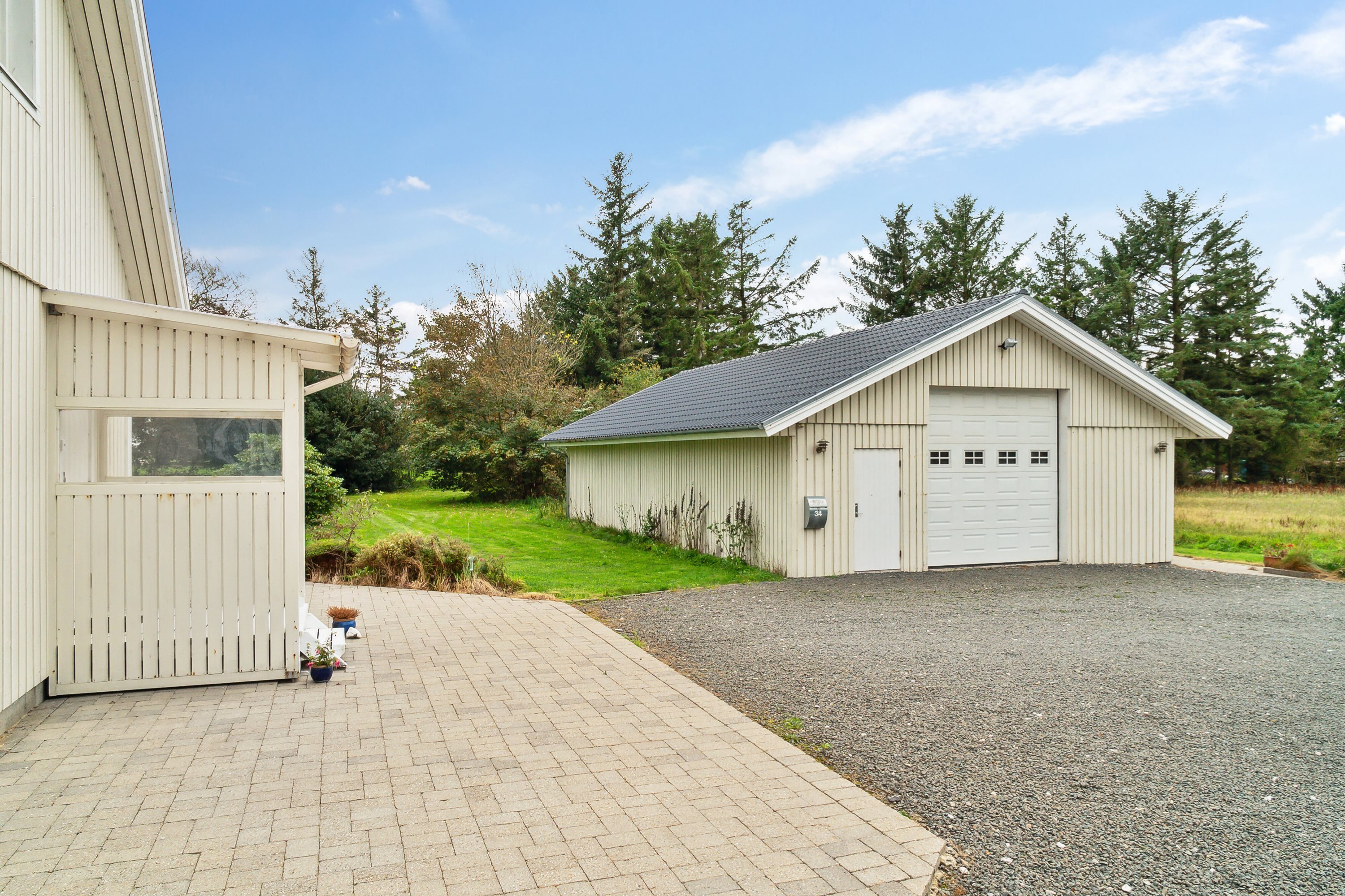 Fremhævet garage billede i fuldskærmstilstand. Billede af Kirkevej 34, 7741 Frøstrup