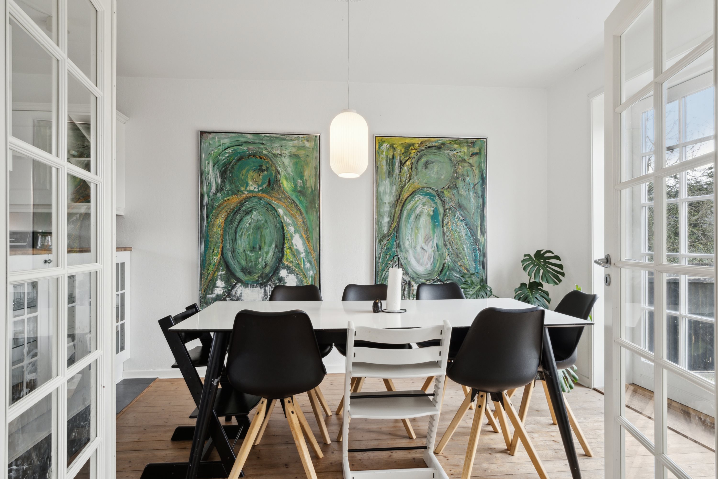 Fremhævet stue billede i fuldskærmstilstand. Billede af Kildedalsvej 4, 8832 Skals