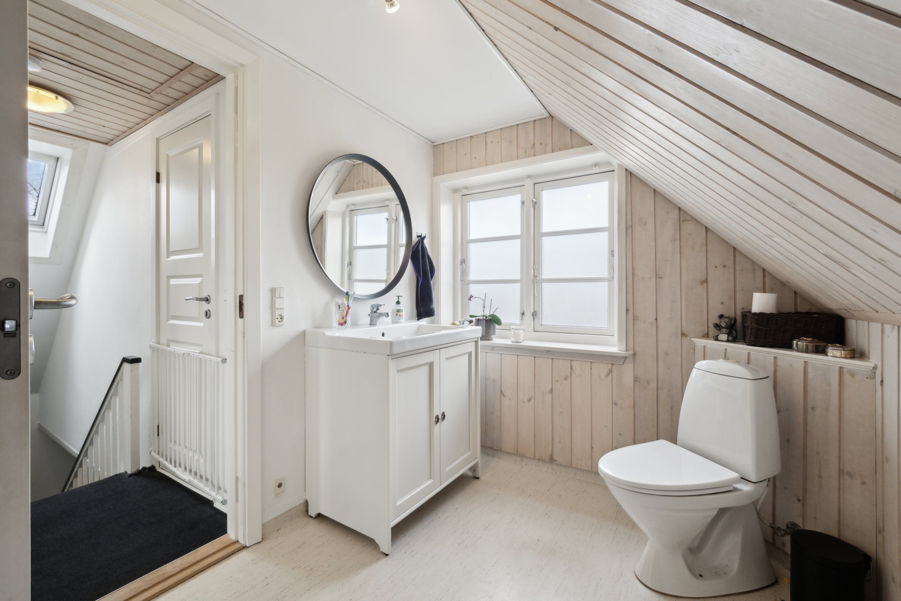 Fremhævet badeværelse billede i fuldskærmstilstand. Billede af Kildedalsvej 4, 8832 Skals