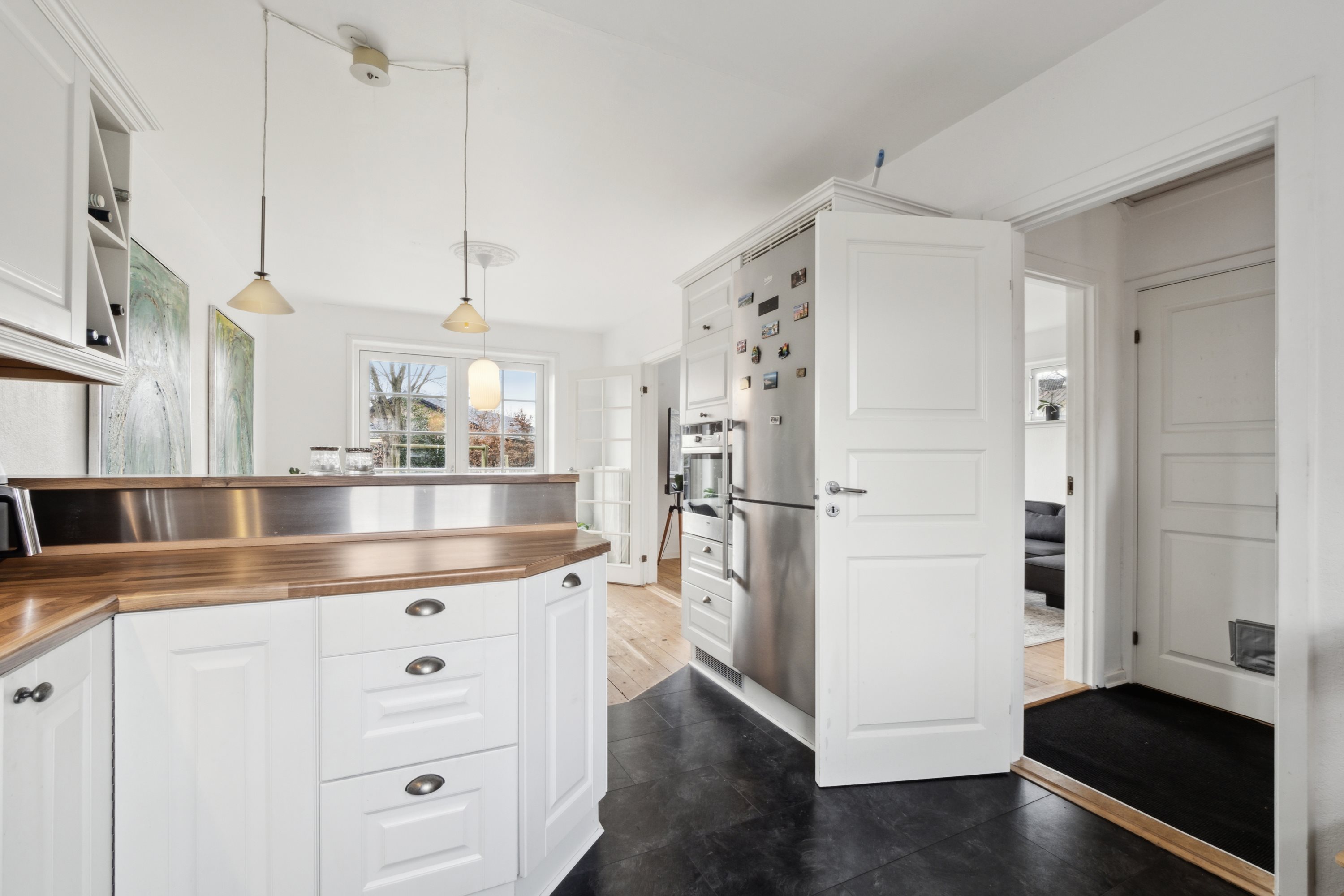 Fremhævet køkken billede i fuldskærmstilstand. Billede af Kildedalsvej 4, 8832 Skals