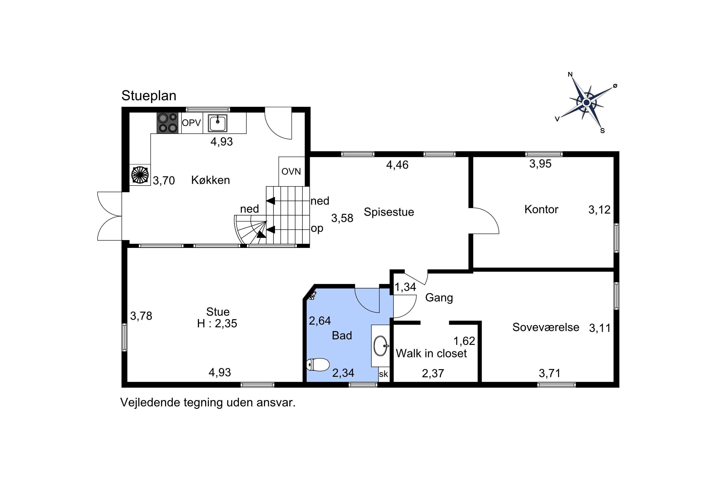Plantegninger billede af Snabevej 2, 8831 Løgstrup