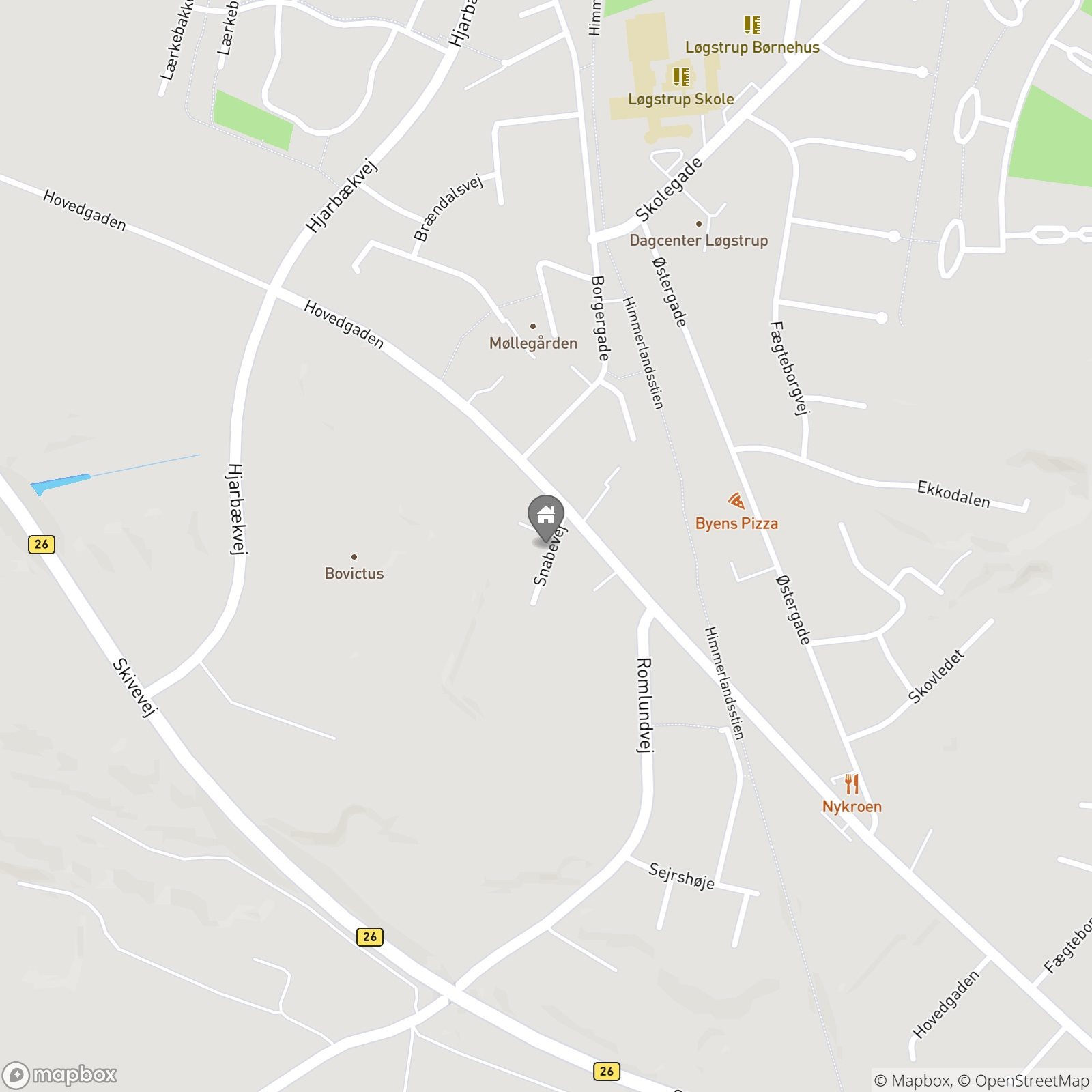 Fremhævet  billede i fuldskærmstilstand. Billede af Snabevej 2, 8831 Løgstrup