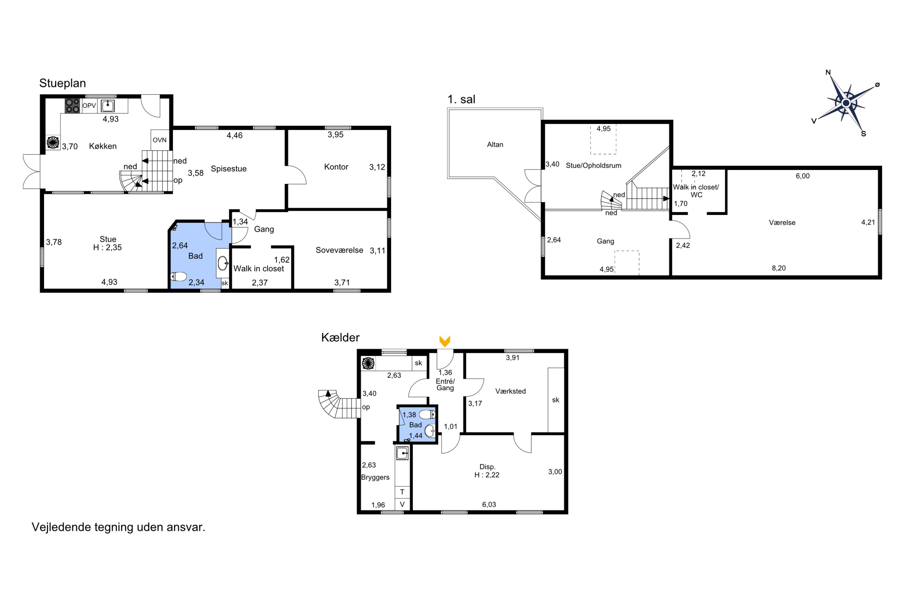 Plantegninger billede af Snabevej 2, 8831 Løgstrup