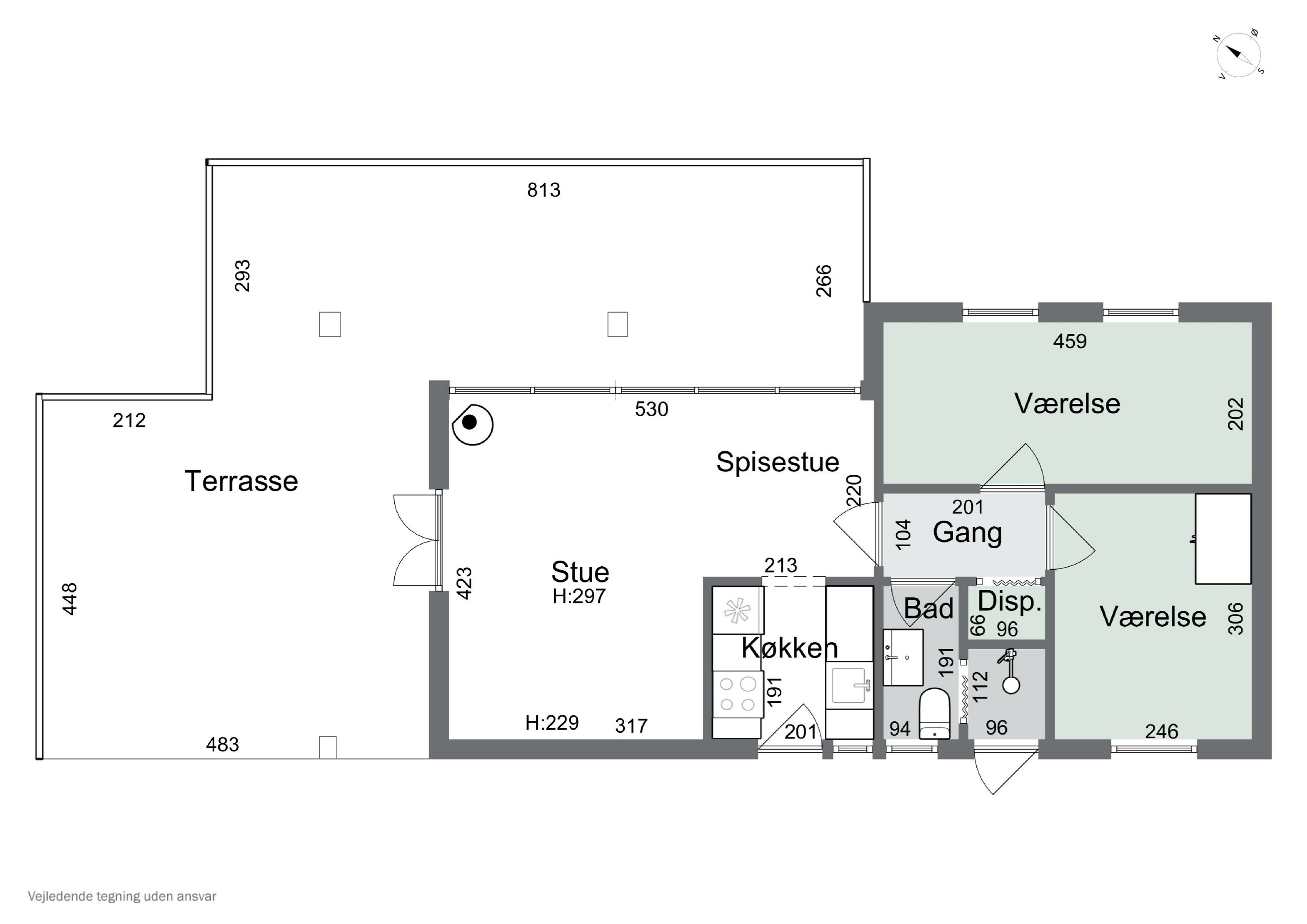 Plantegninger billede af Mimershøj 2, Veddinge, 4540 Fårevejle