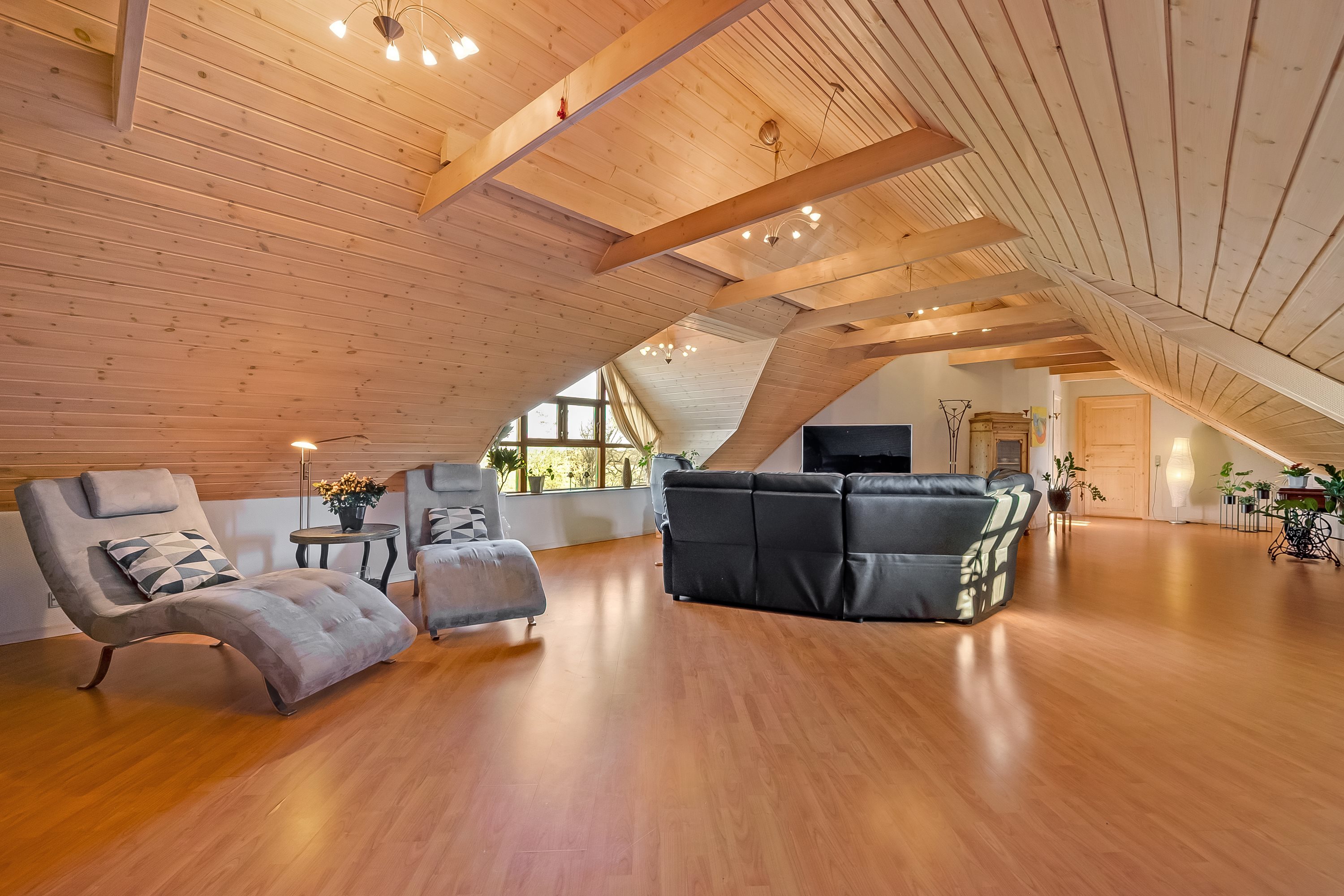 Fremhævet stue billede i fuldskærmstilstand. Billede af Skærbækvej 15, Vium Øst, 6920 Videbæk