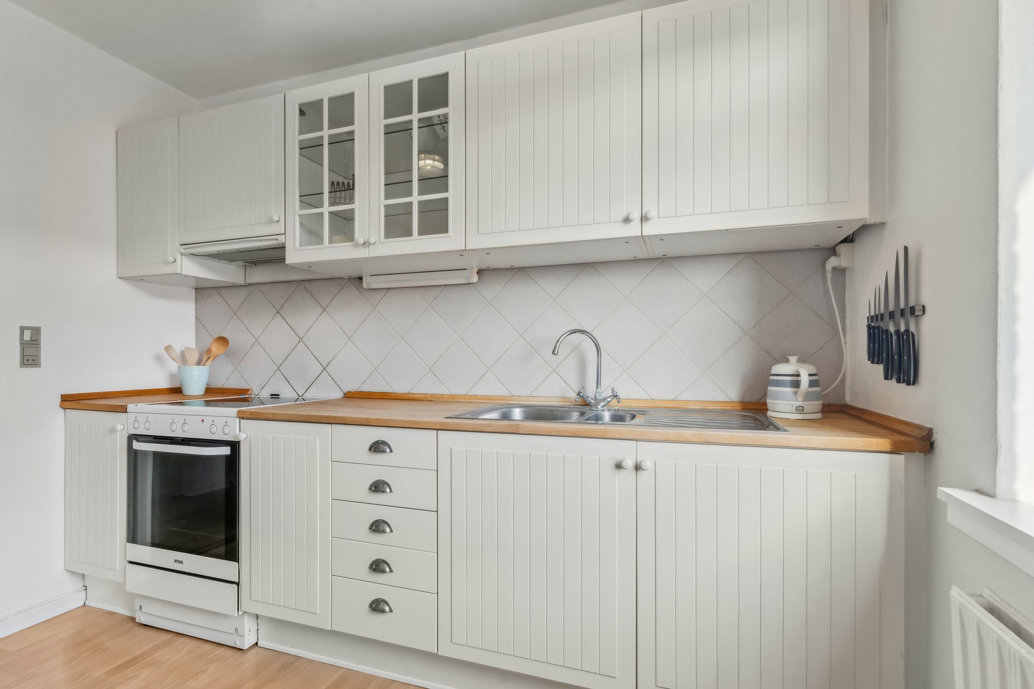 Fremhævet køkken billede i fuldskærmstilstand. Billede af Lathyrusvej 10, 2. tv., 8930 Randers NØ