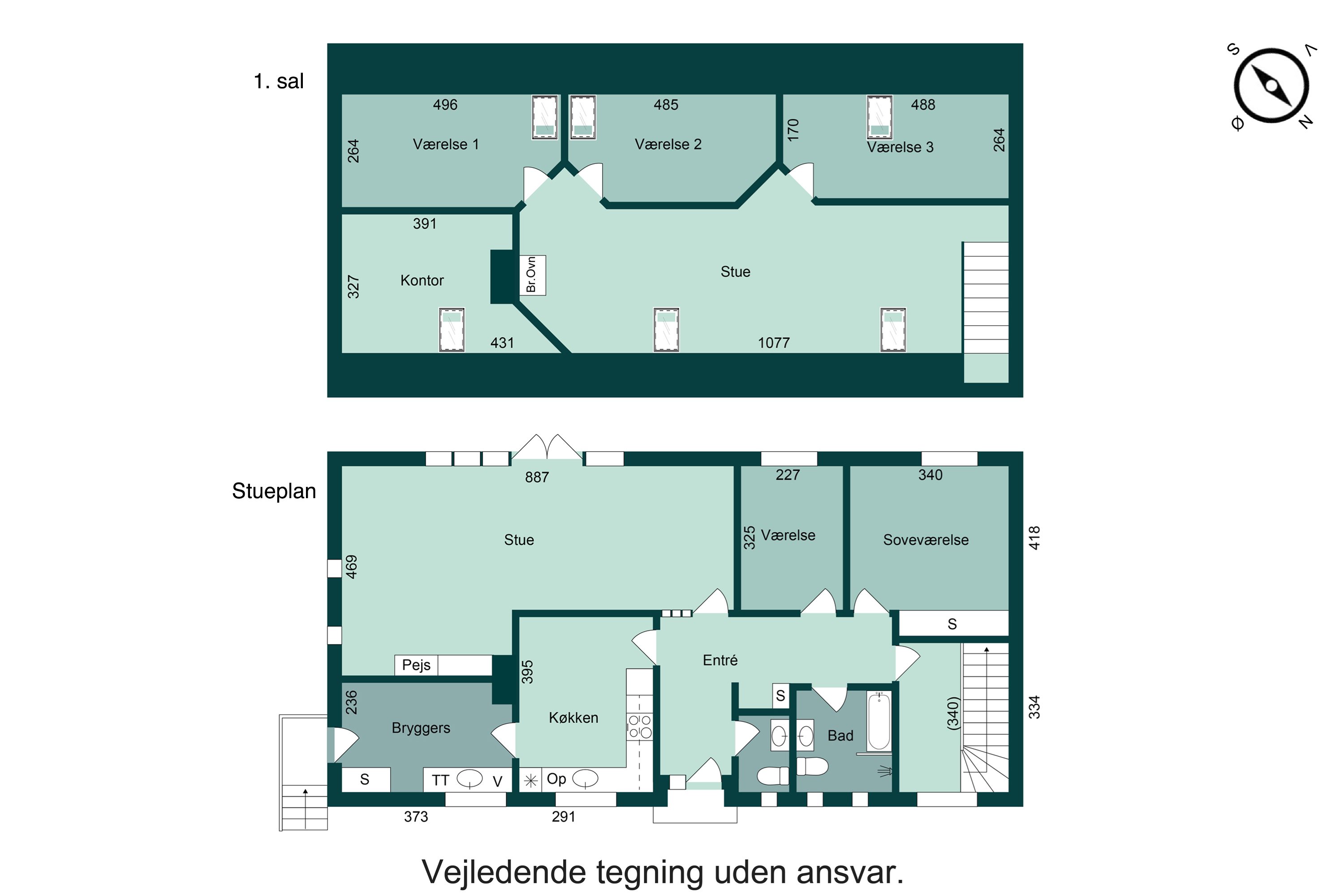 Plantegninger billede af Kirkedalsvej 58, Rårup, 7130 Juelsminde