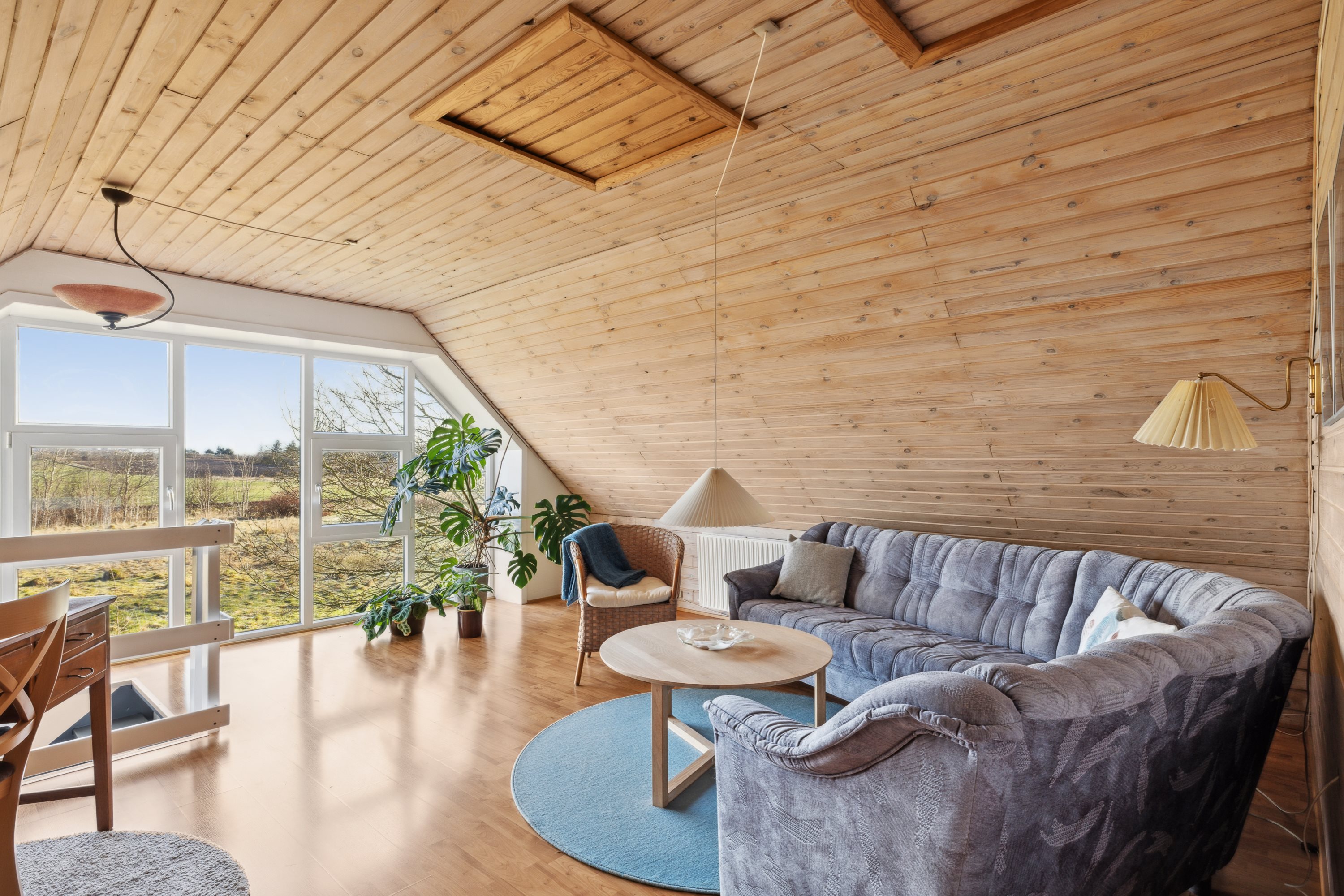 Fremhævet stue billede i fuldskærmstilstand. Billede af Tastumvej 20, Troelstrup, 7850 Stoholm Jyll