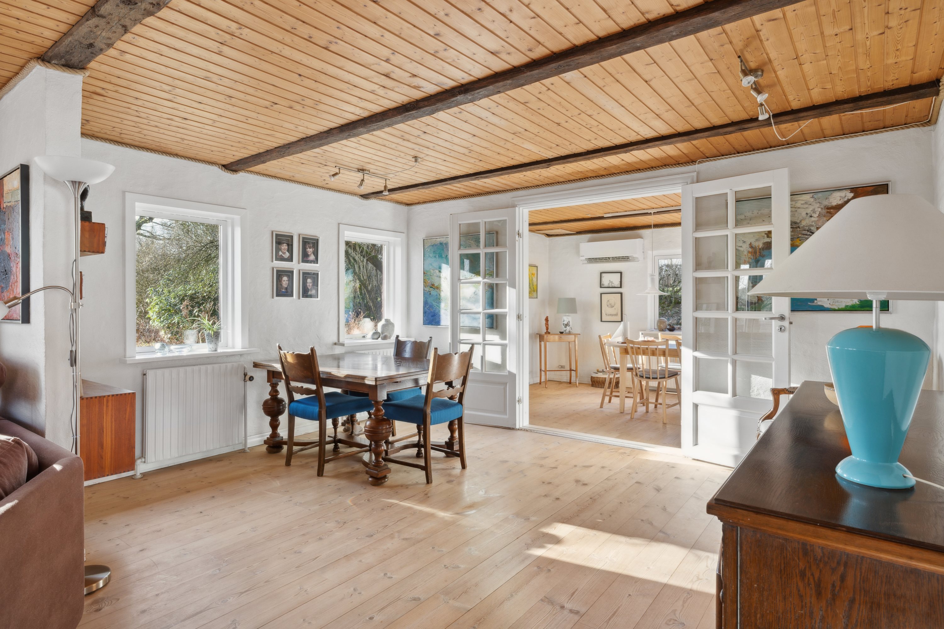 Fremhævet stue billede i fuldskærmstilstand. Billede af Tastumvej 20, Troelstrup, 7850 Stoholm Jyll