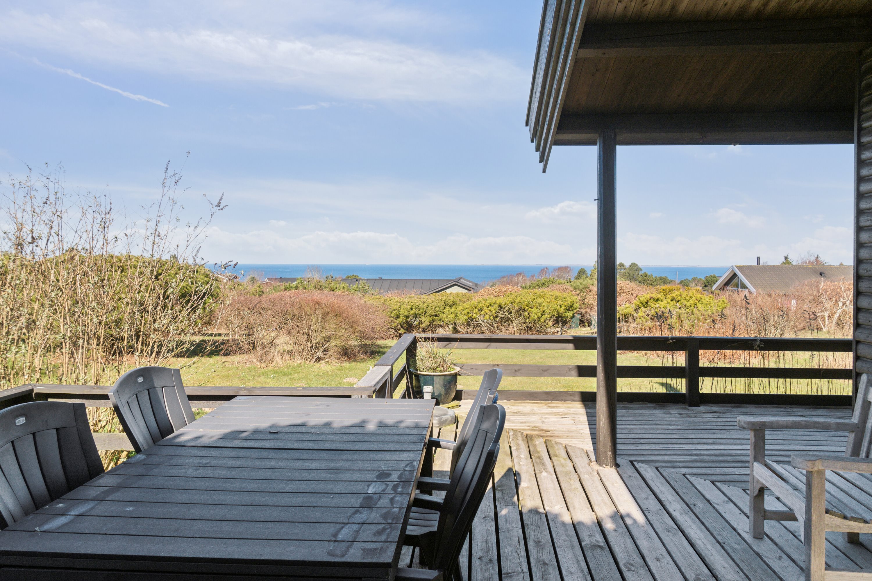 Fremhævet terrasse billede i fuldskærmstilstand. Billede af Mimershøj 2, Veddinge, 4540 Fårevejle