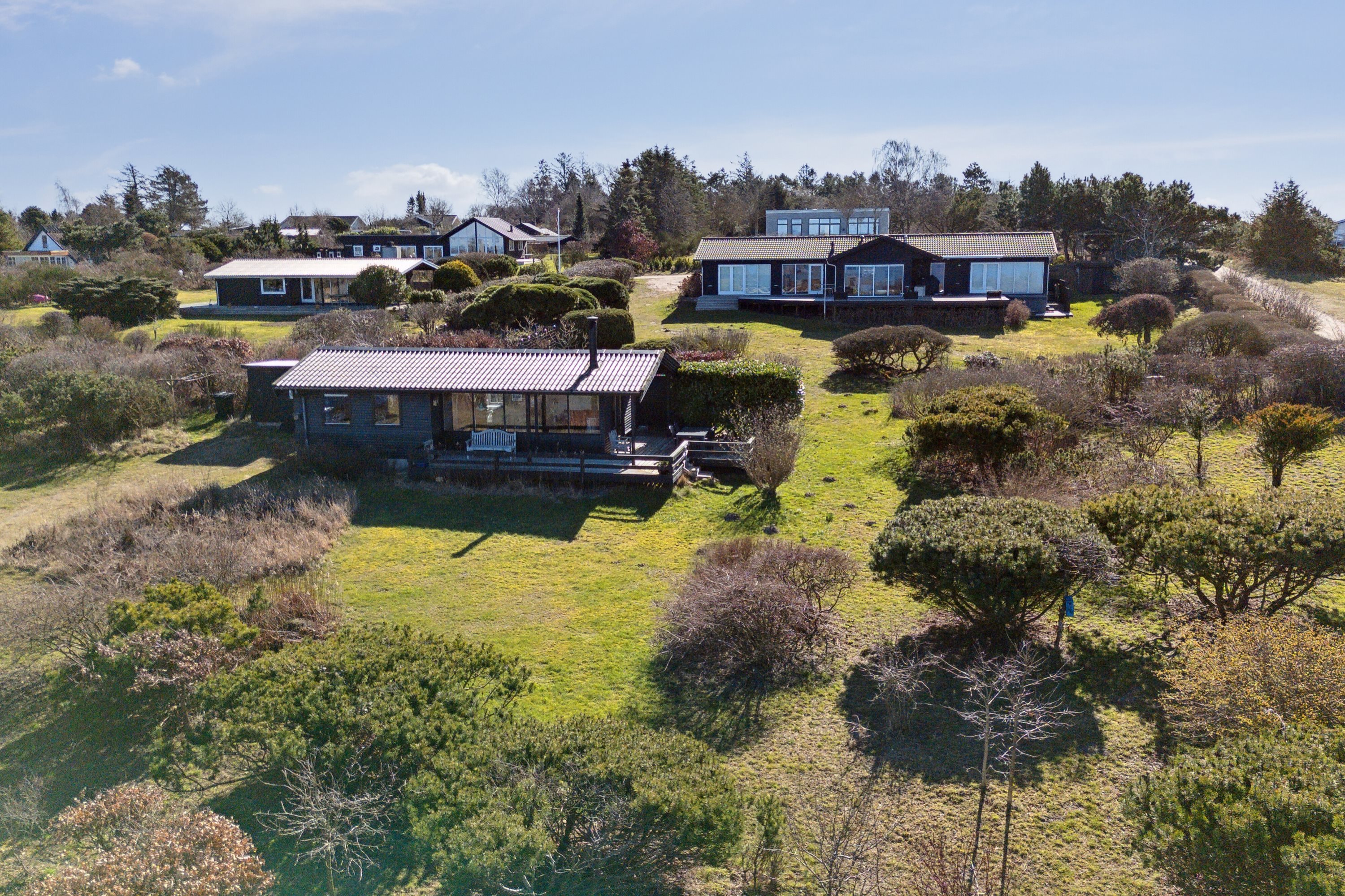 Fremhævet luftfoto billede i fuldskærmstilstand. Billede af Mimershøj 2, Veddinge, 4540 Fårevejle