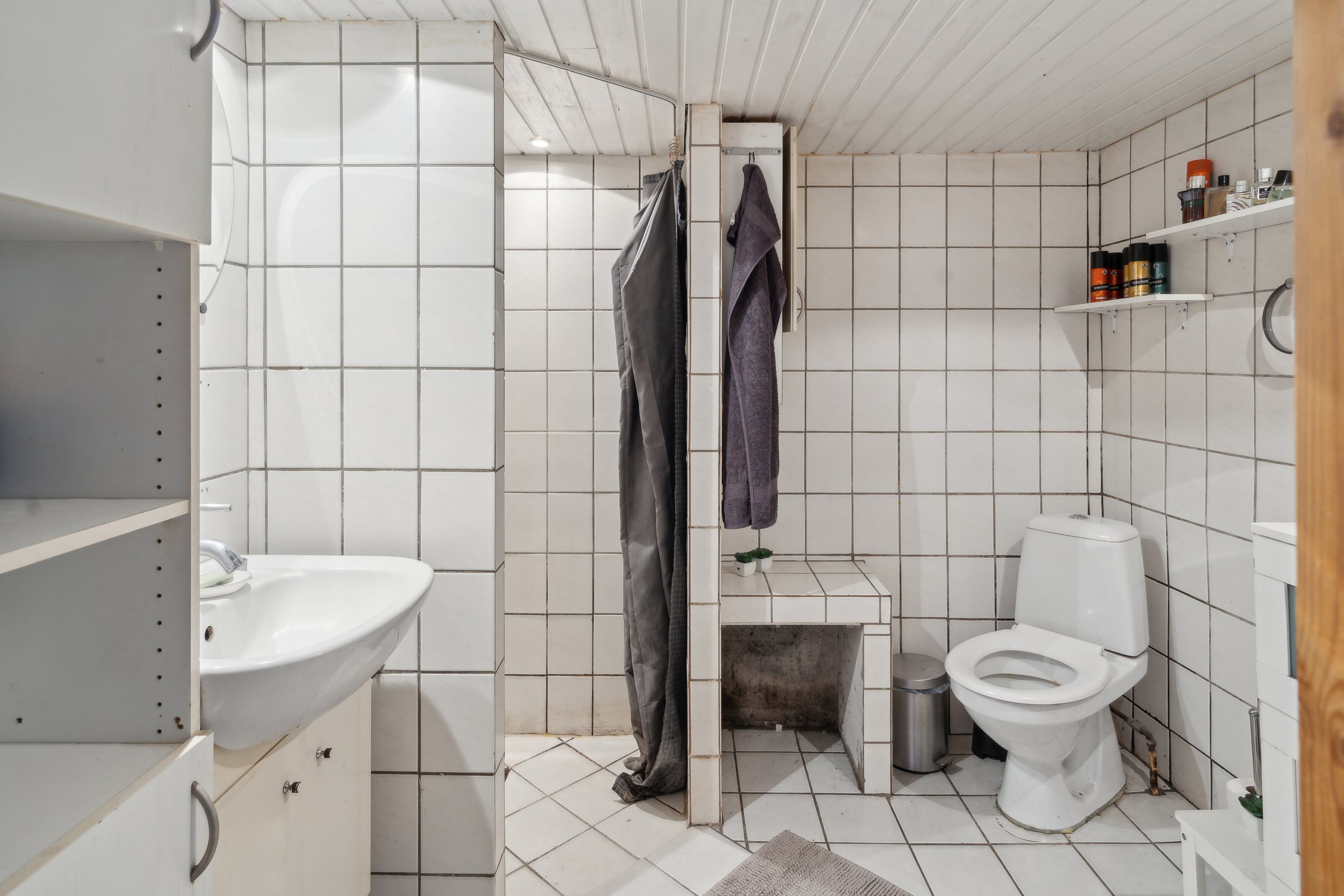 Fremhævet badeværelse billede i fuldskærmstilstand. Billede af Grønnegade 3, Tørresø, 5450 Otterup