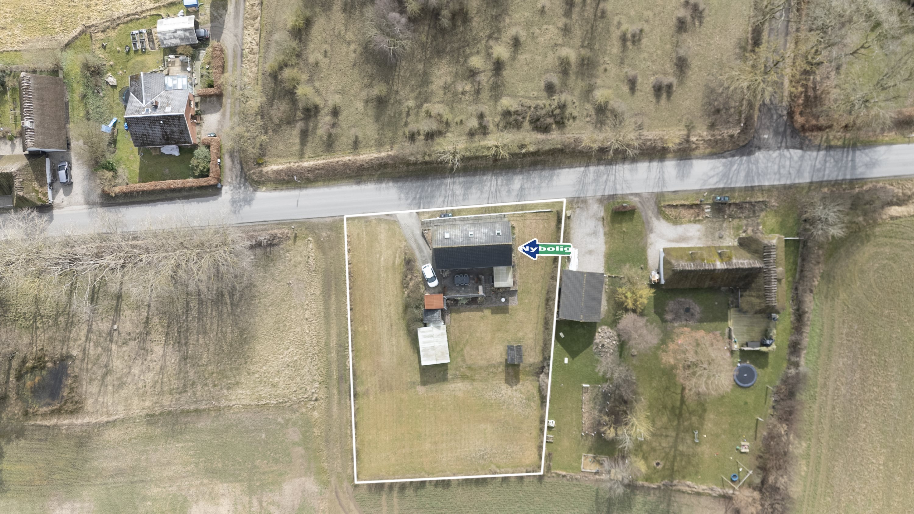 Fremhævet  billede i fuldskærmstilstand. Billede af Bodebjergvej 34, Køng, 5620 Glamsbjerg