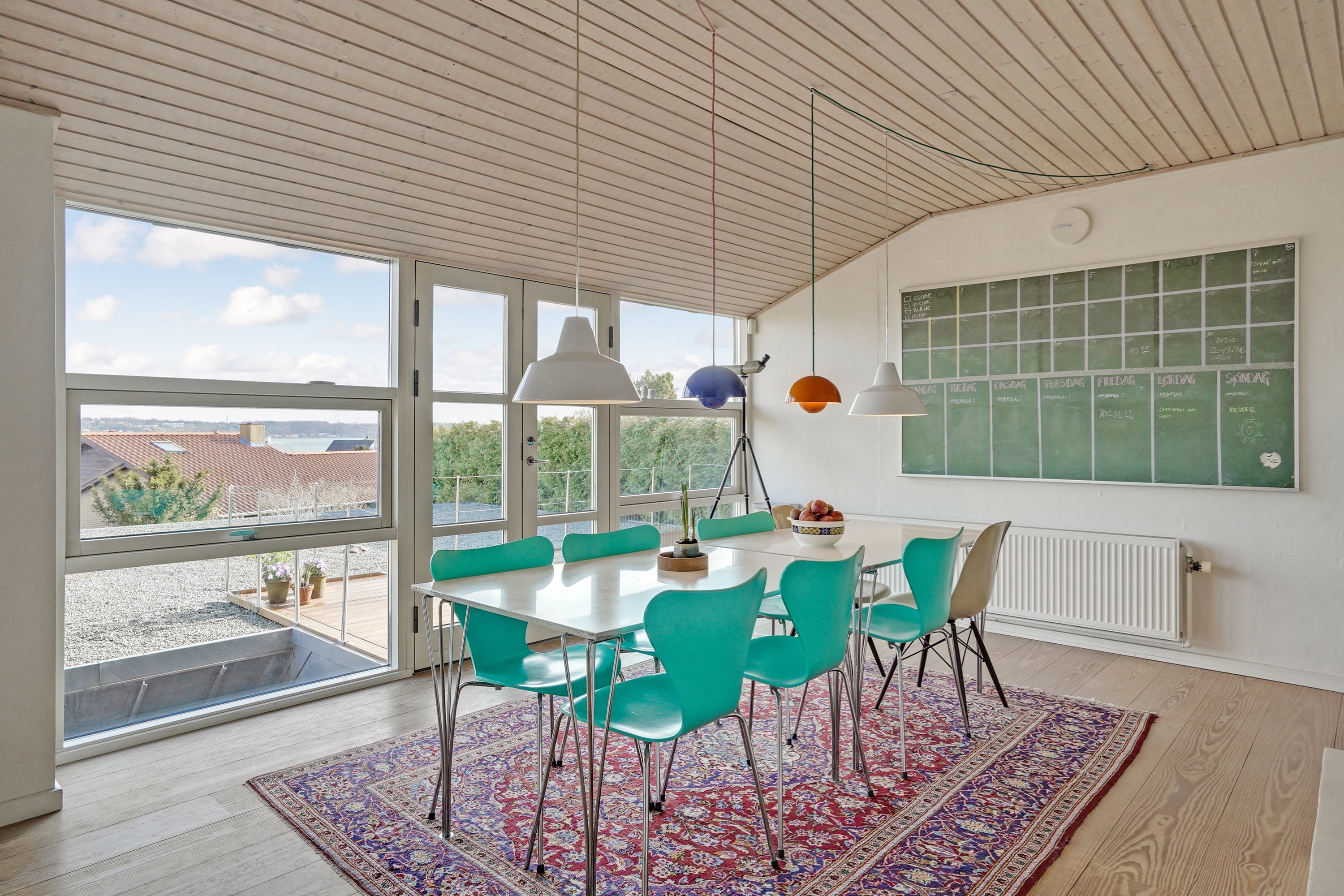 Fremhævet spisestue billede i fuldskærmstilstand. Billede af Vangen 14A, Tved, 6000 Kolding