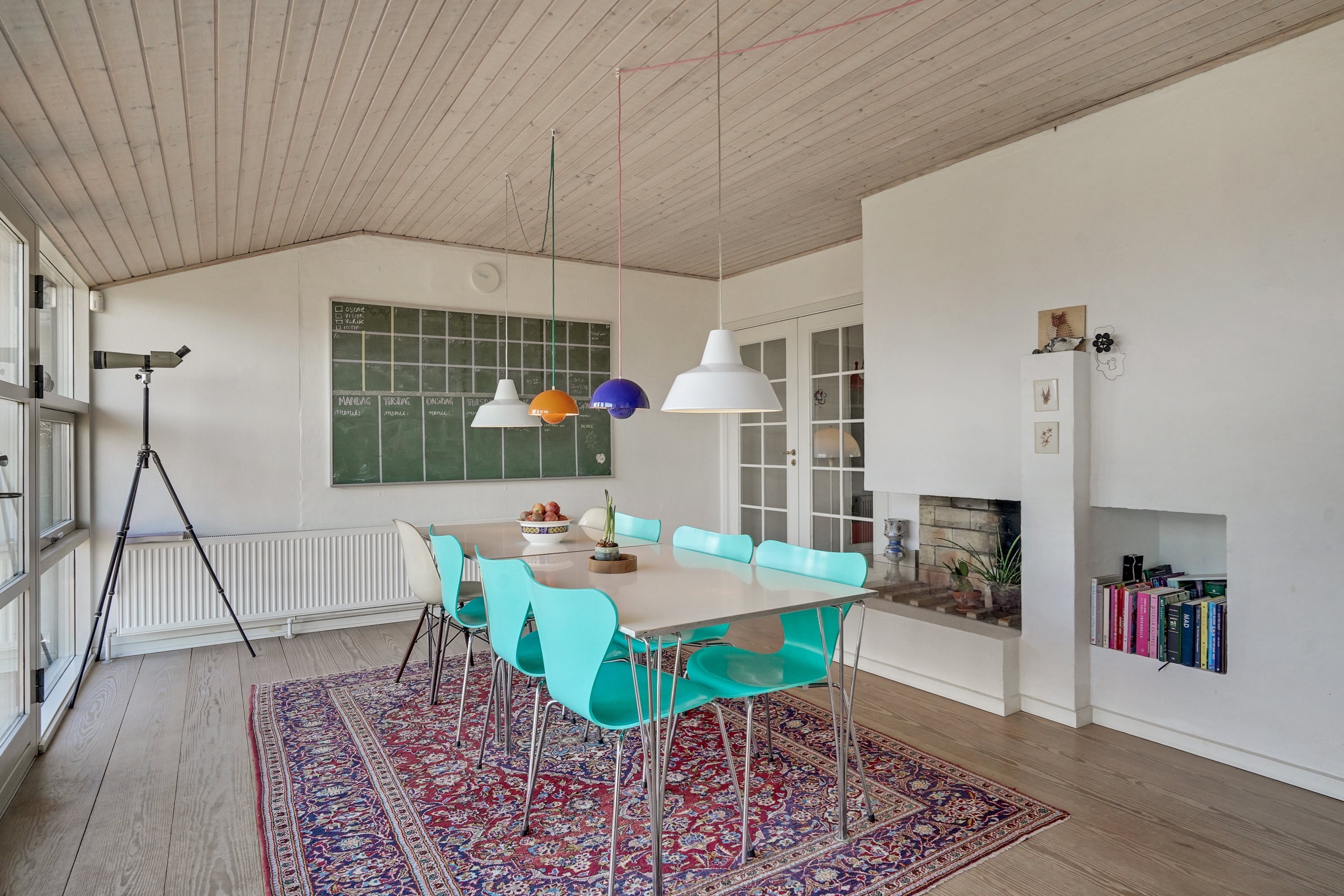 Fremhævet spisestue billede i fuldskærmstilstand. Billede af Vangen 14A, Tved, 6000 Kolding