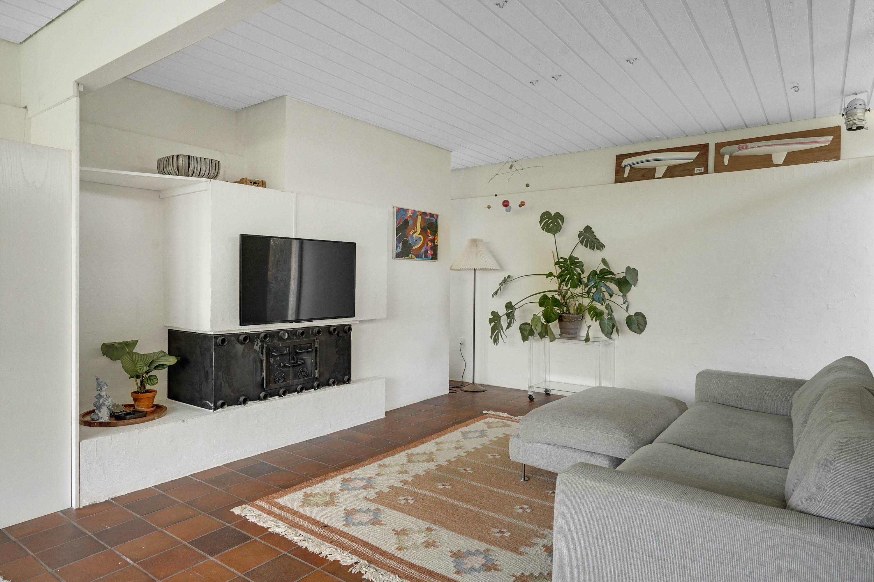 Fremhævet stue billede i fuldskærmstilstand. Billede af Vangen 14A, Tved, 6000 Kolding