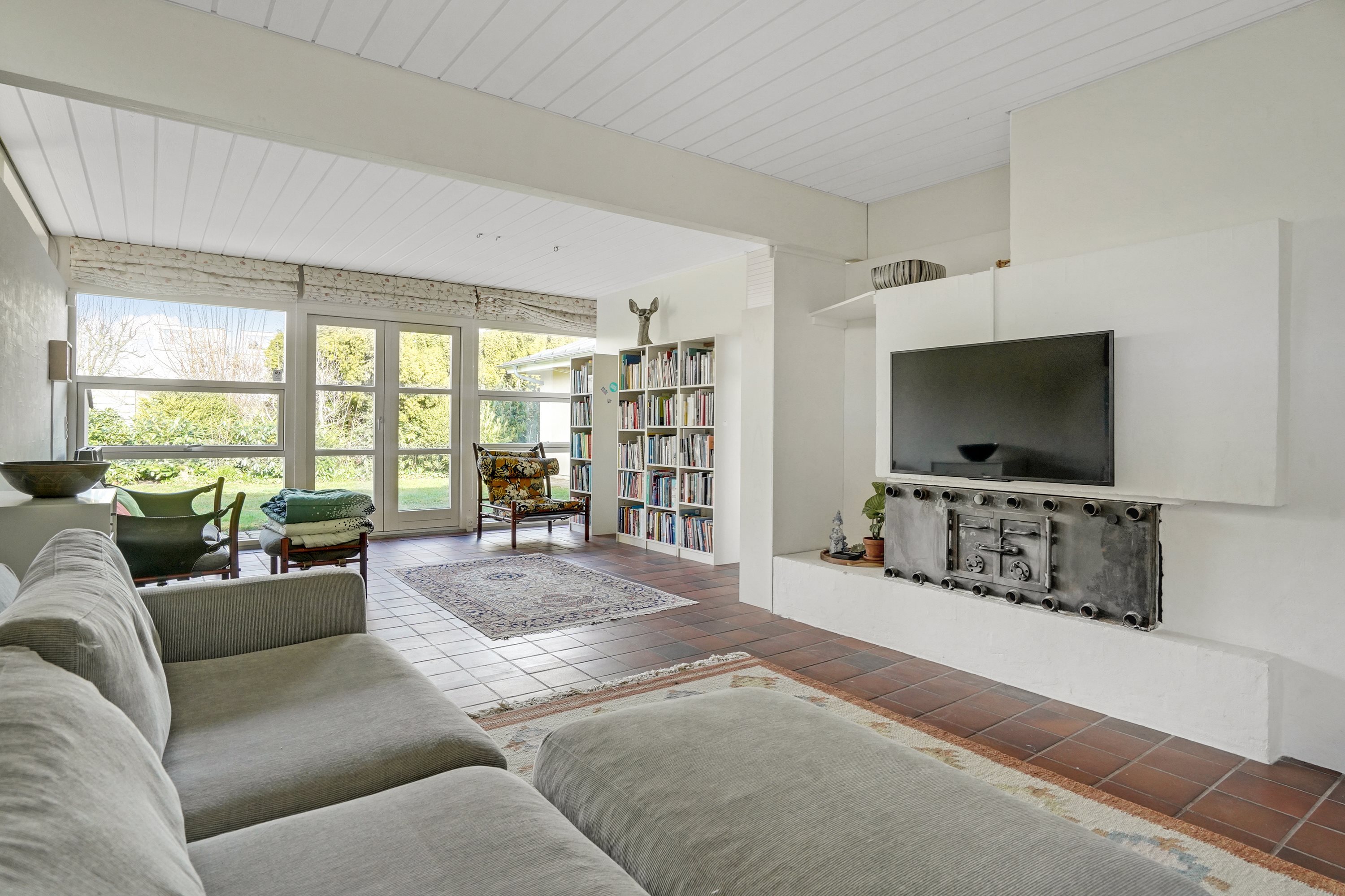 Fremhævet stue billede i fuldskærmstilstand. Billede af Vangen 14A, Tved, 6000 Kolding