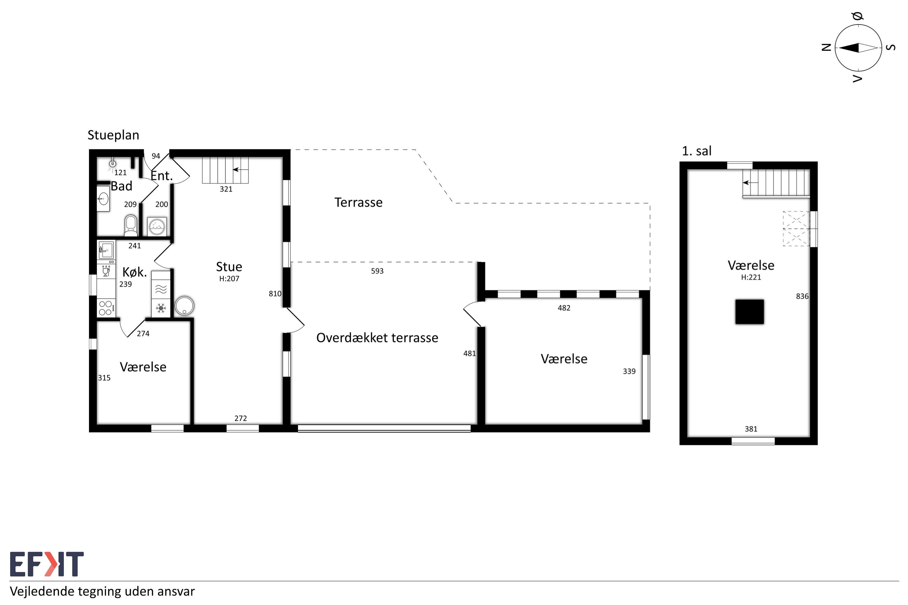 Plantegninger billede af Rønbakken 6, Jegindø, 7790 Thyholm