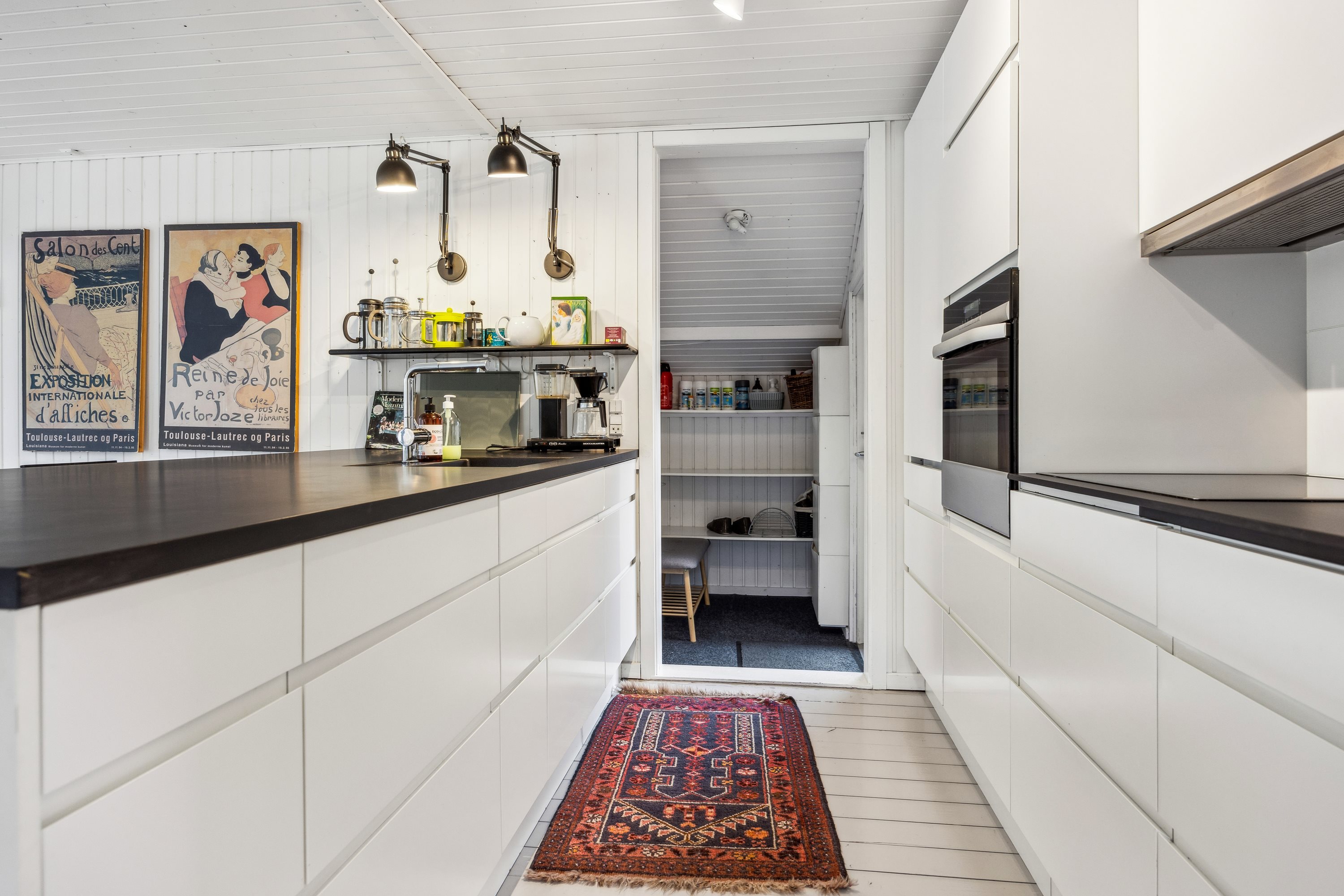 Fremhævet køkken billede i fuldskærmstilstand. Billede af Grævlingevej 6, Krogen, 9460 Brovst